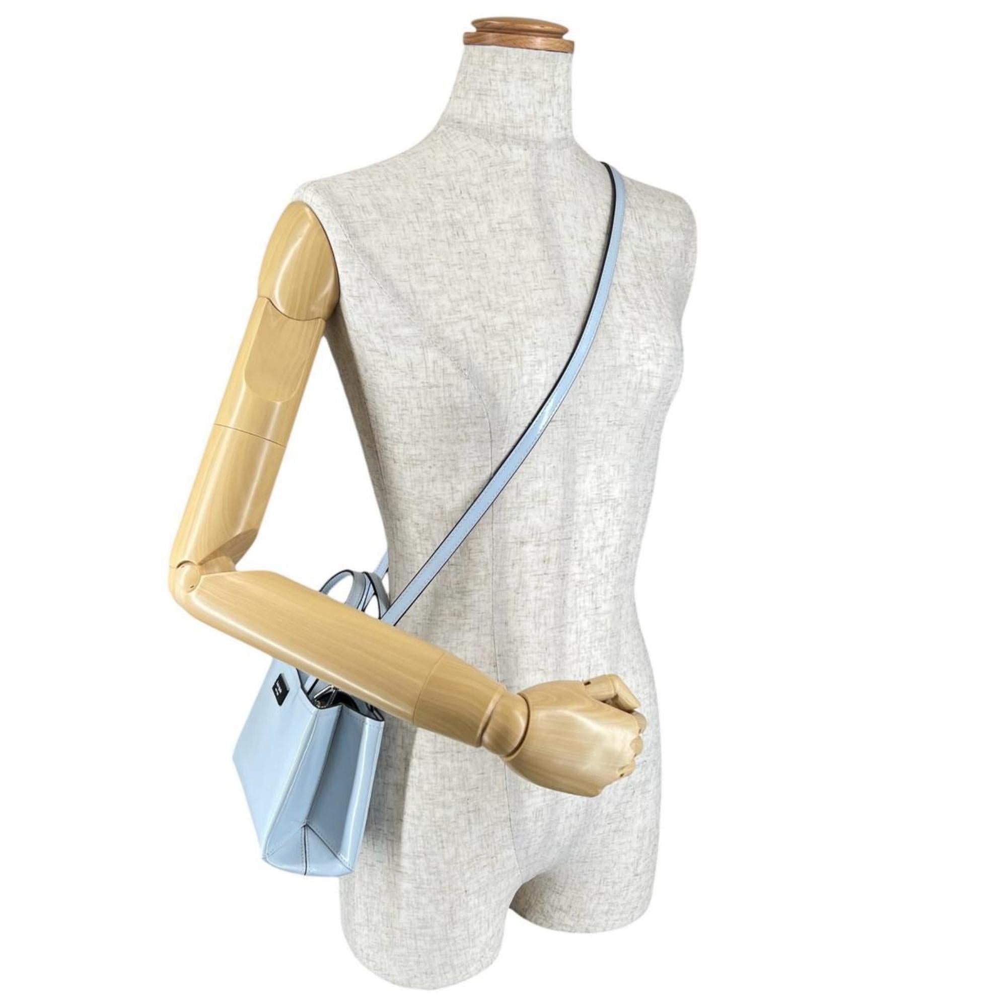 Kate Spade Blue Light Blue Leather Handbag Shoulder Bag (Pre-Owned)