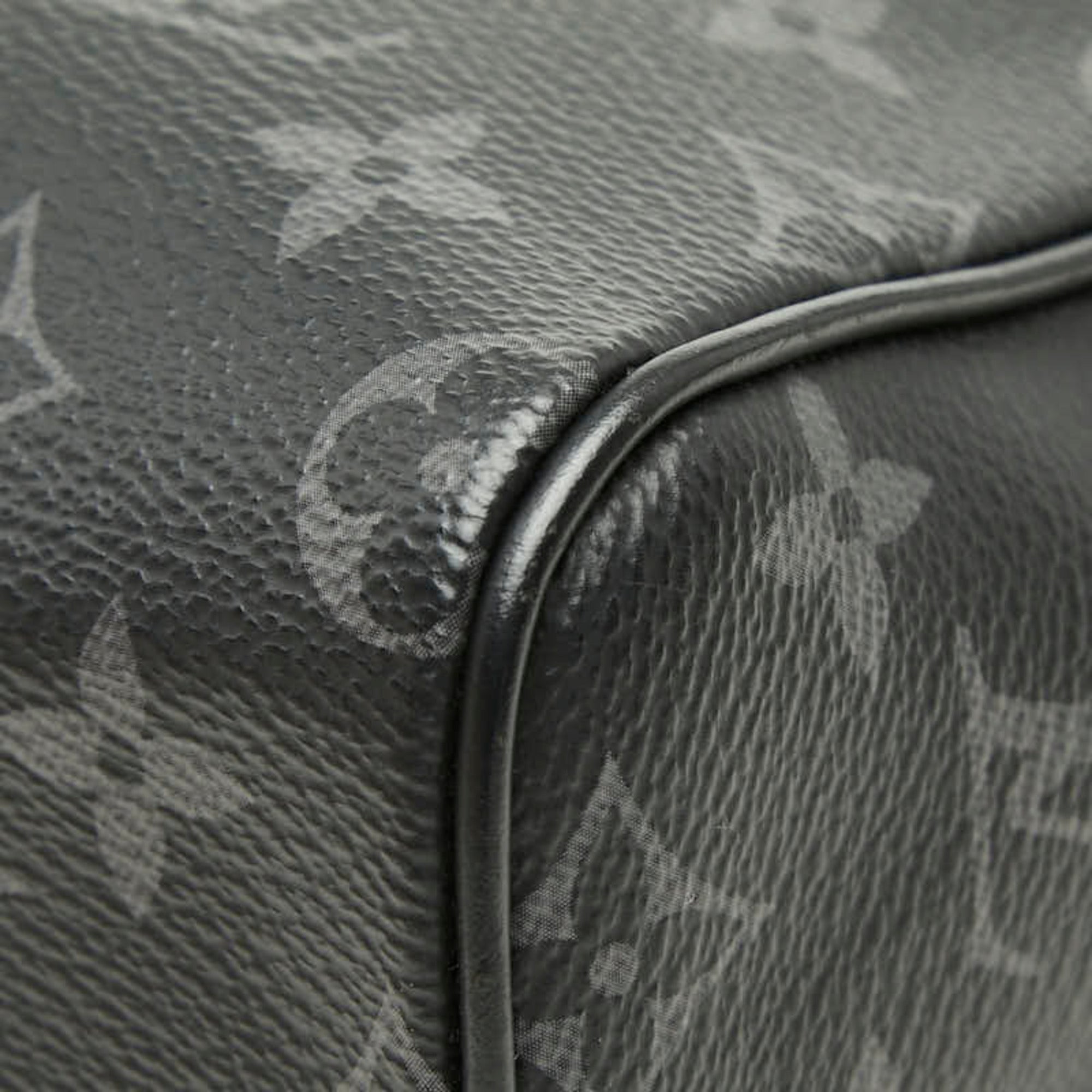 Louis Vuitton Monogram Eclipse Black Pvc Leather Shoulder Bag (Pre-Owned)