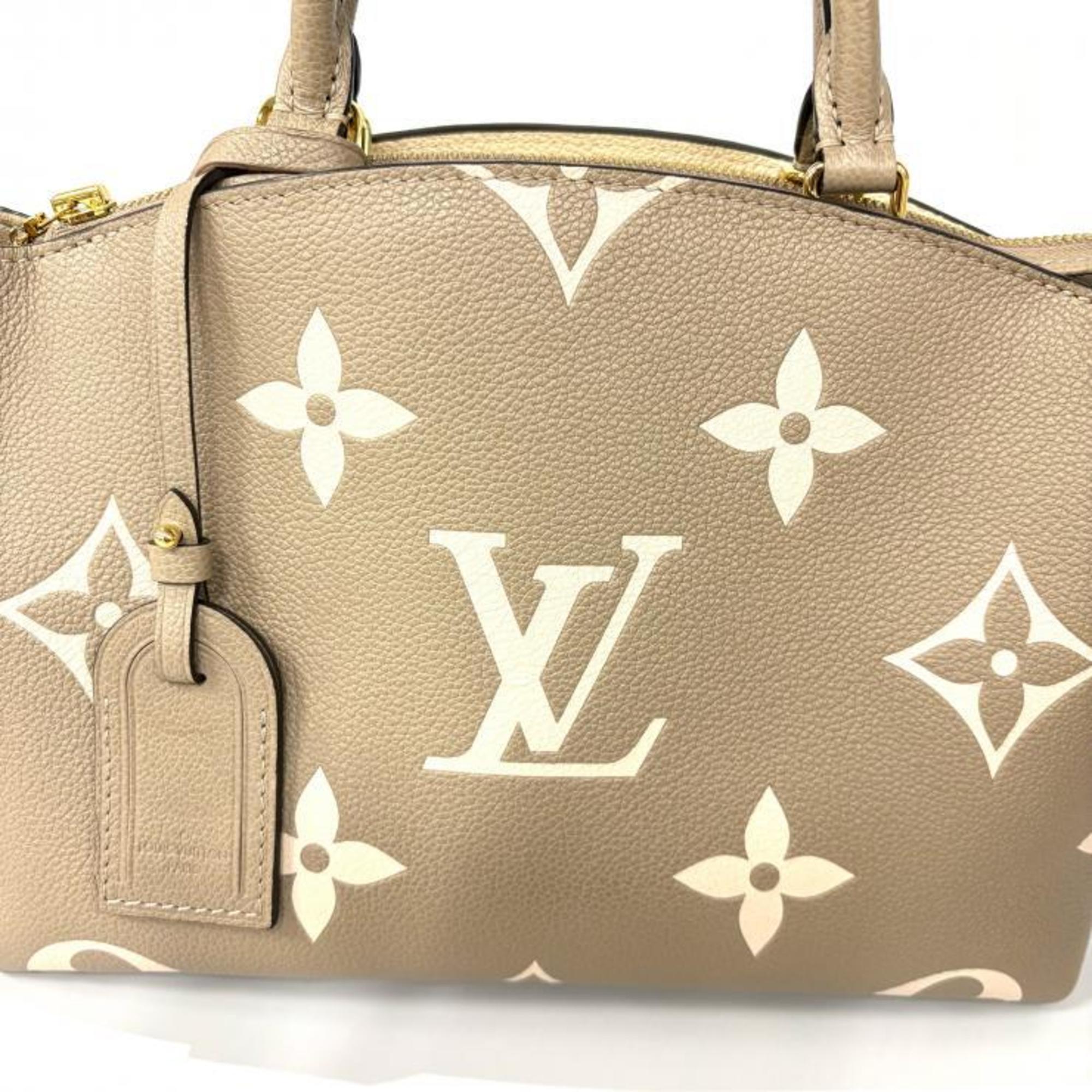 Louis Vuitton Beige Ivory Tourterelle Monogram Empreinte Handbag (Pre-Owned)