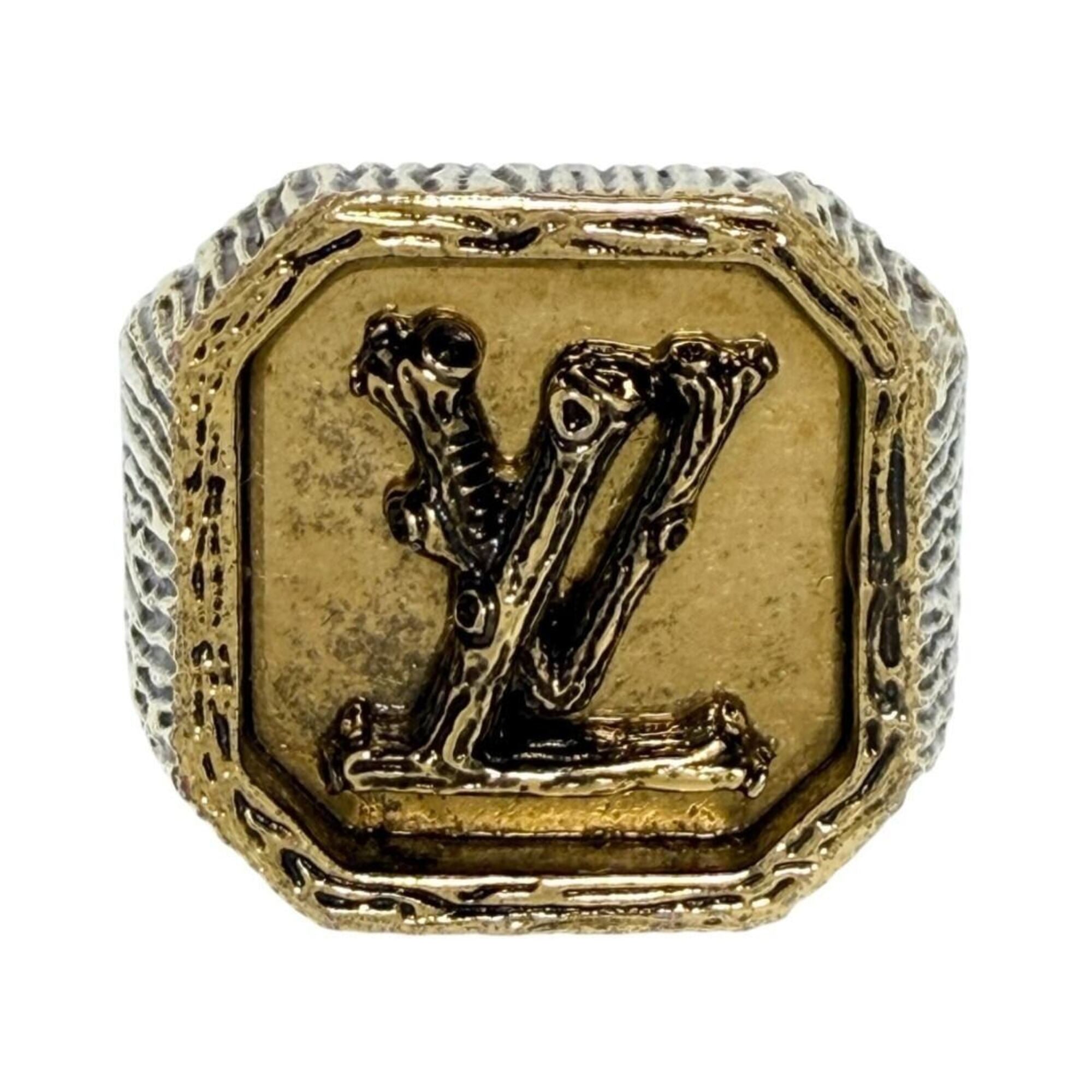 Louis Vuitton Metal Band Ring (Pre-Owned)