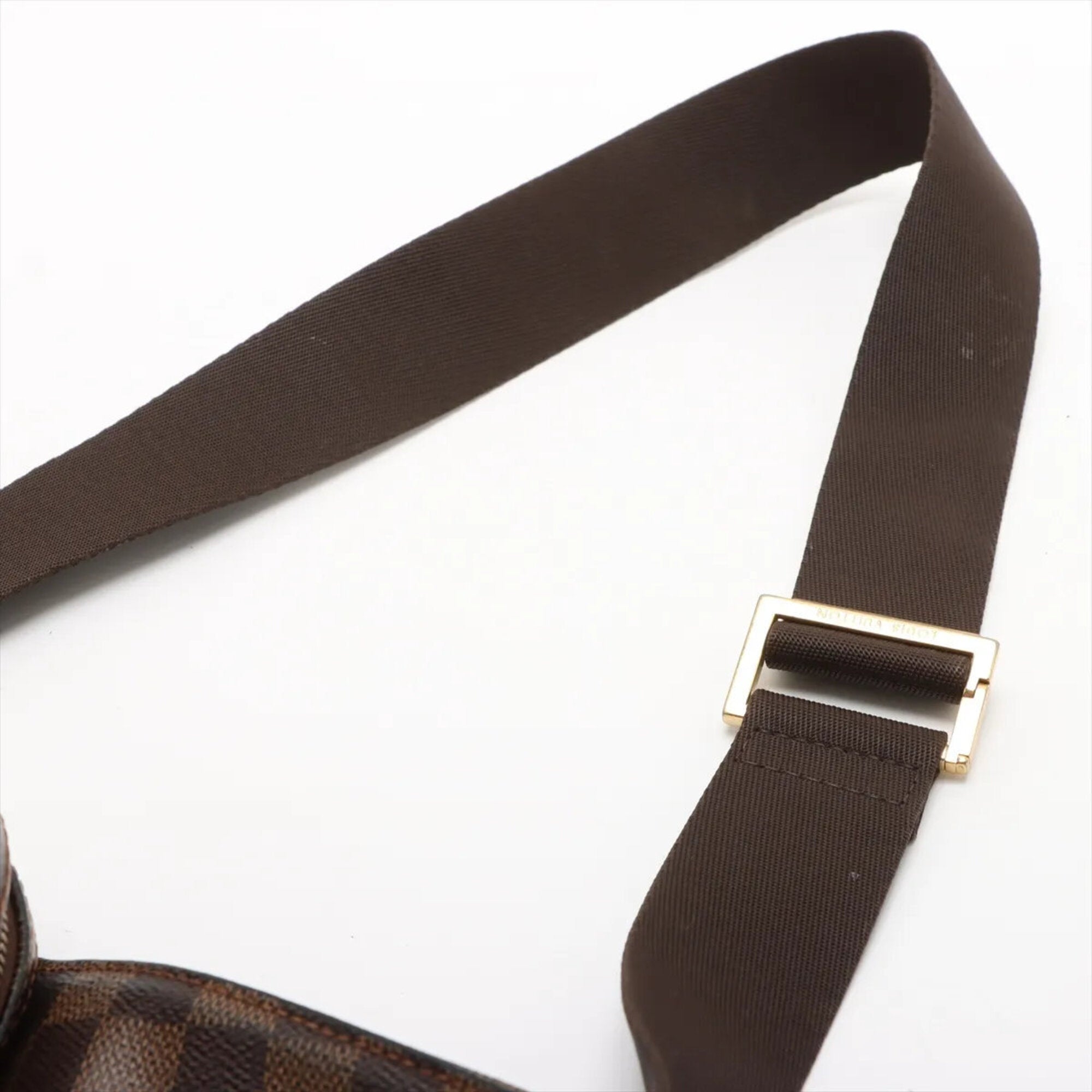 Louis Vuitton Damier Ebene Leather Coated Canvas Sling Bag (Pre-Owned)