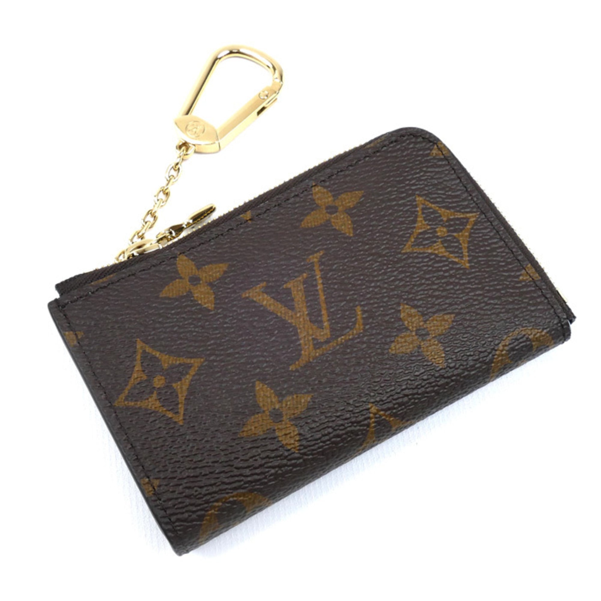 Louis Vuitton Brown Monogram Coin Purse/Coin Case (Pre-Owned)
