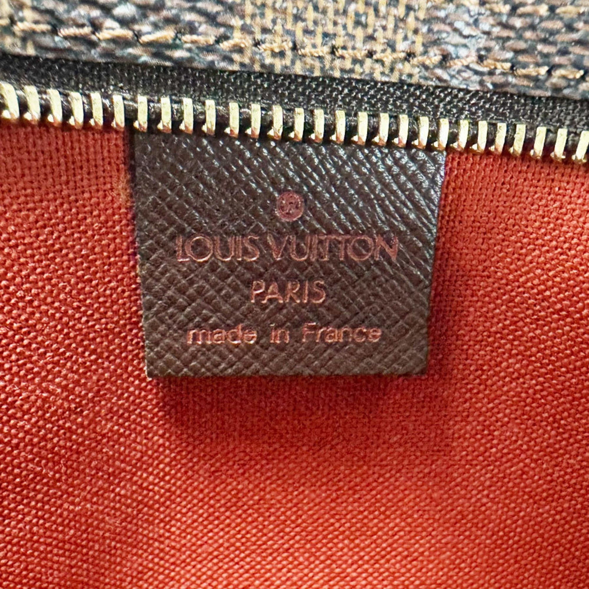 Louis Vuitton Damier Canvas Ebene Damier Canvas Handbag (Pre-Owned)