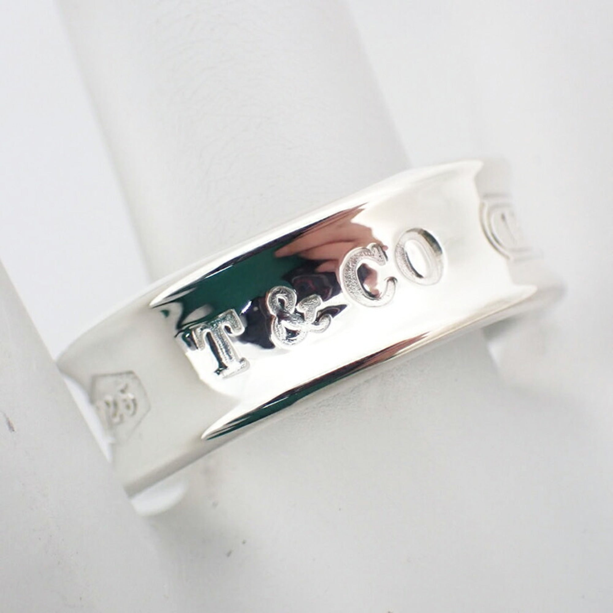 Tiffany Sterling Silver 925 Band Ring (Pre-Owned)
