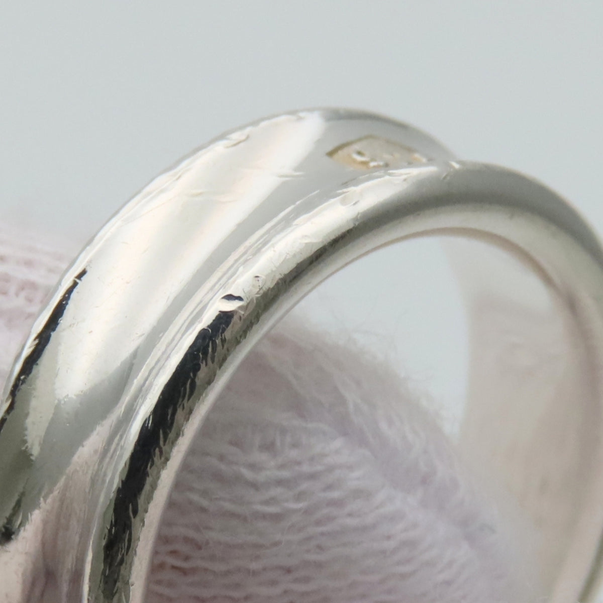 Tiffany Silver Silver 925 Band Ring (Pre-Owned)