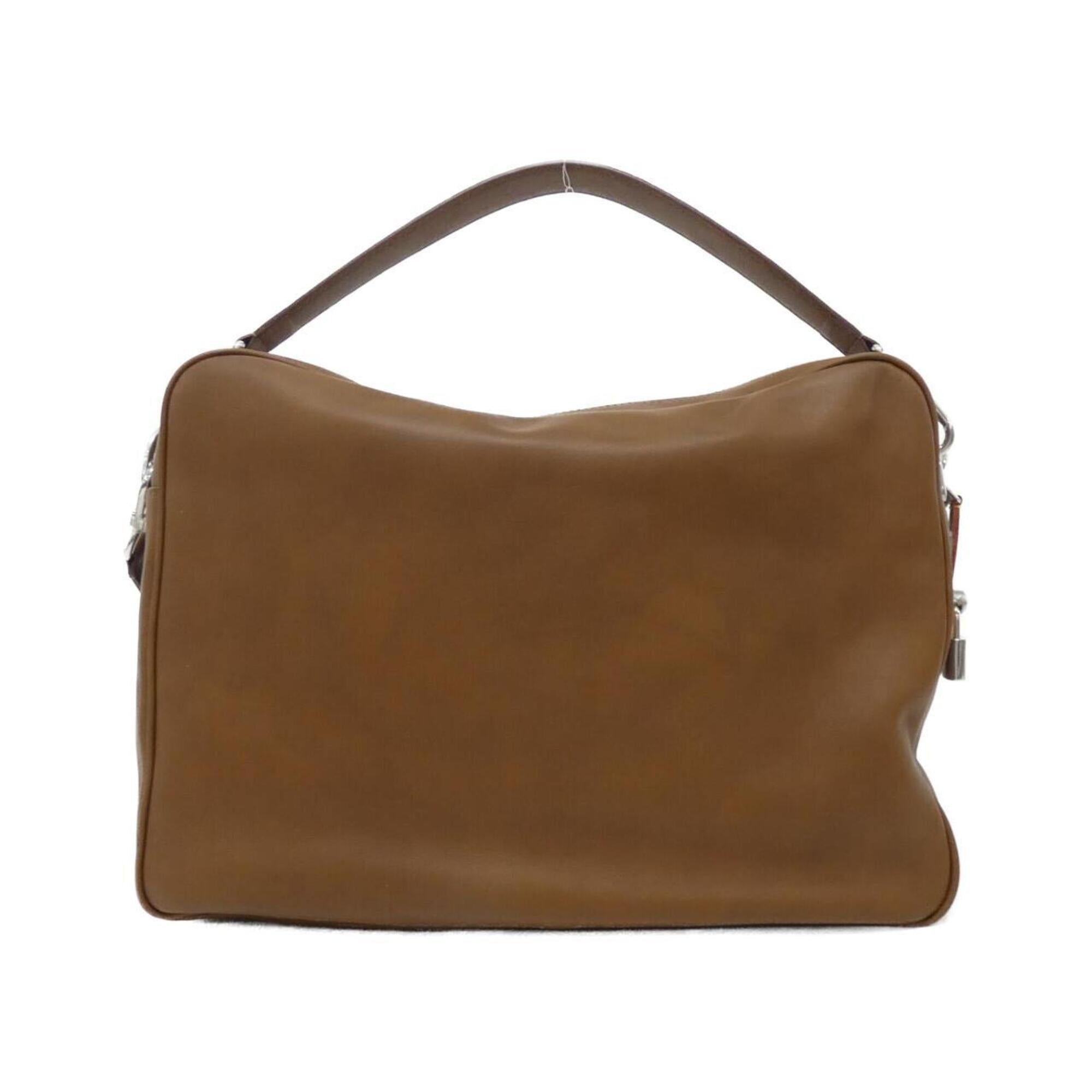 Louis Vuitton Caramel Leather Shoulder Bag (Pre-Owned)