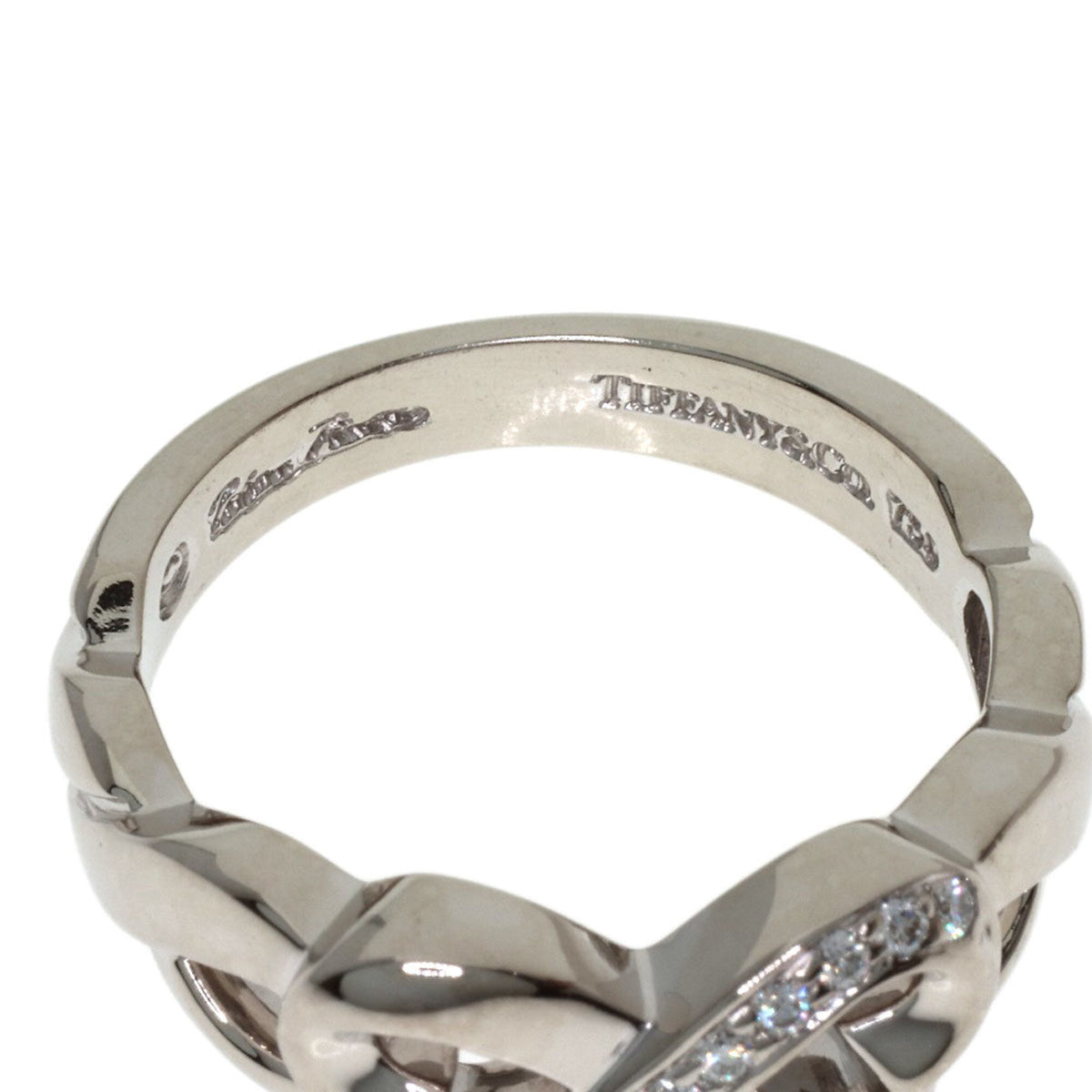 Tiffany White Gold White Gold (18K) Band Ring (Pre-Owned)
