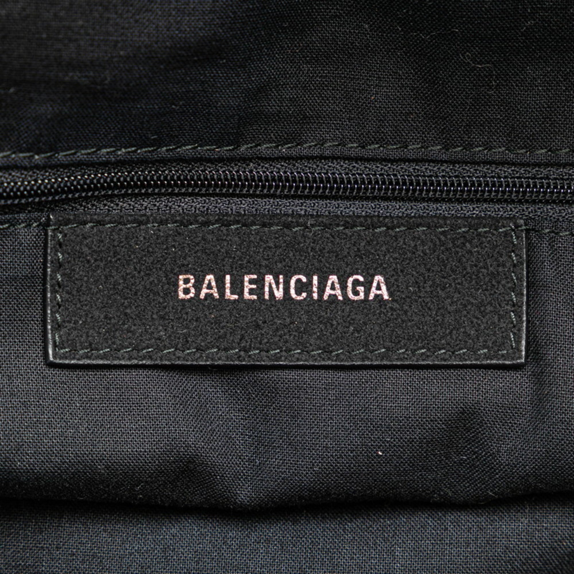 Balenciaga Red Color Nylon Canvas Backpack (Pre-Owned)