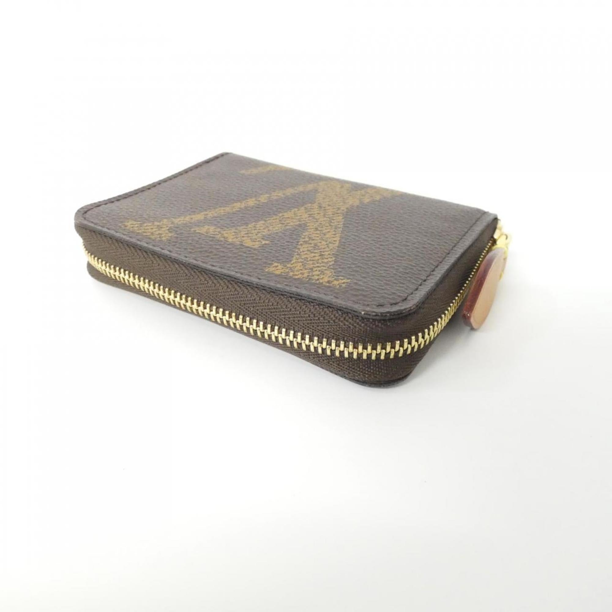 Louis Vuitton Brown Coated Canvas Coin Purse/Coin Case (Pre-Owned)