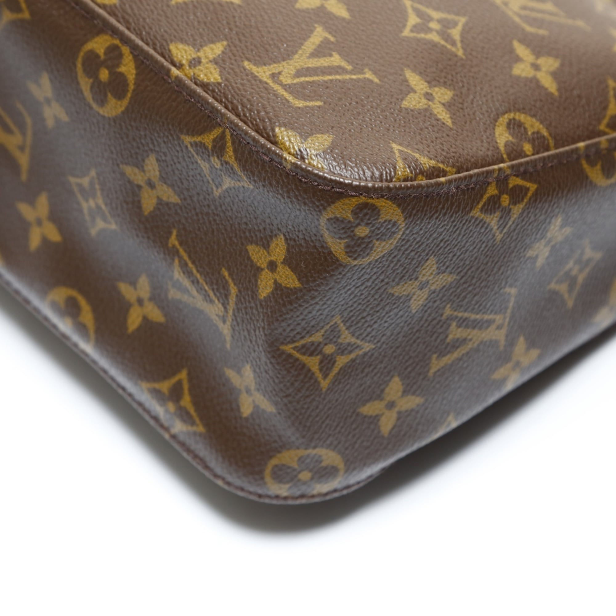 Louis Vuitton Brown Clear Monogram Shoulder Bag (Pre-Owned)