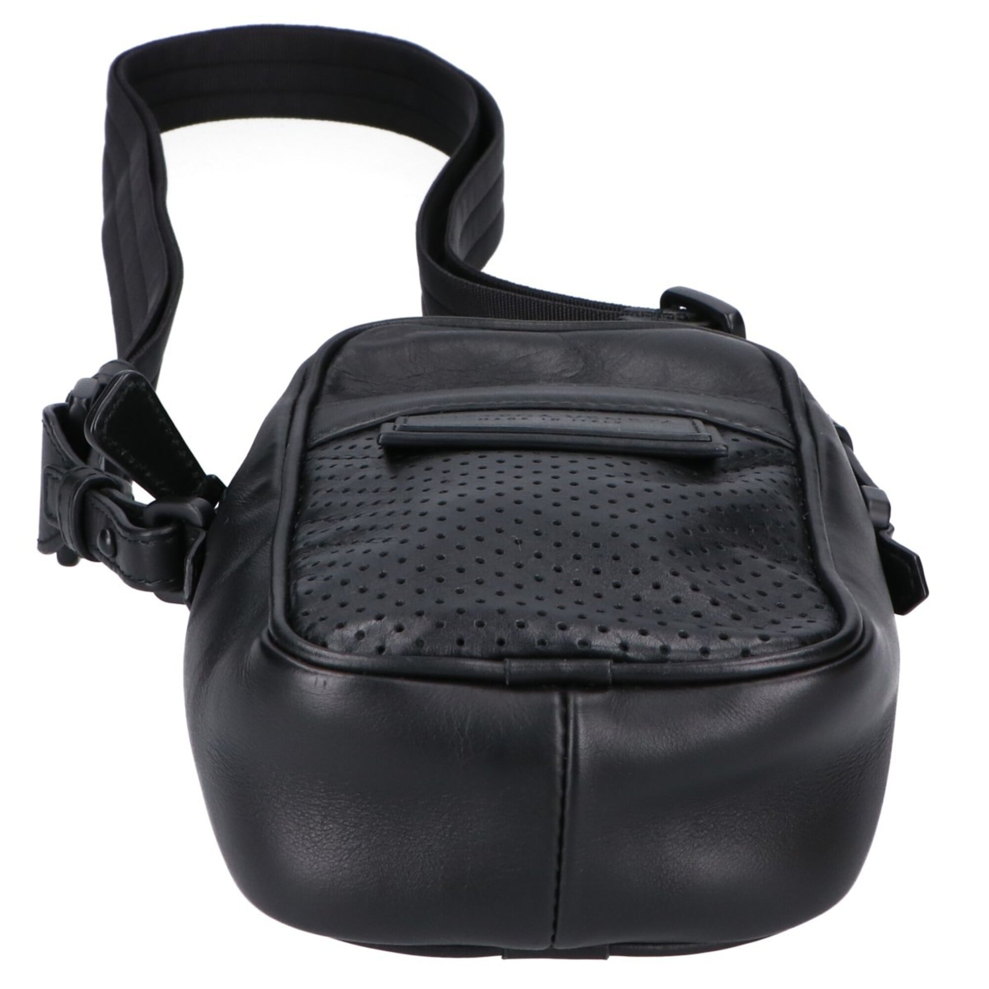 Bottega Veneta Black Leather Shoulder Bag (Pre-Owned)