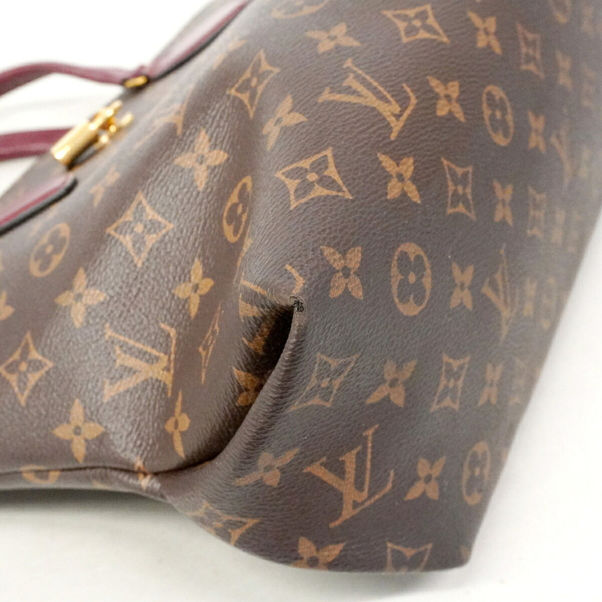 Louis Vuitton Bordeaux Brown Handbag (Pre-Owned)