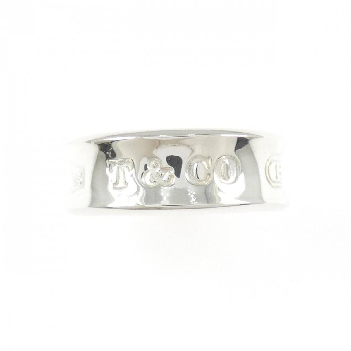Tiffany Silver 925 Band Ring (Pre-Owned)