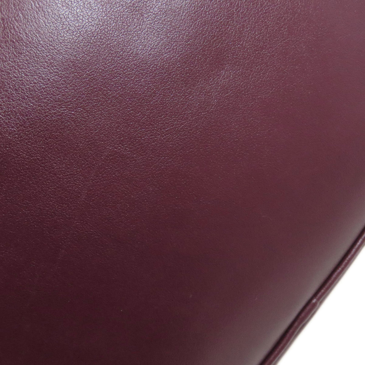 Salvatore Ferragamo Bordeaux Leather Shoulder Bag (Pre-Owned)