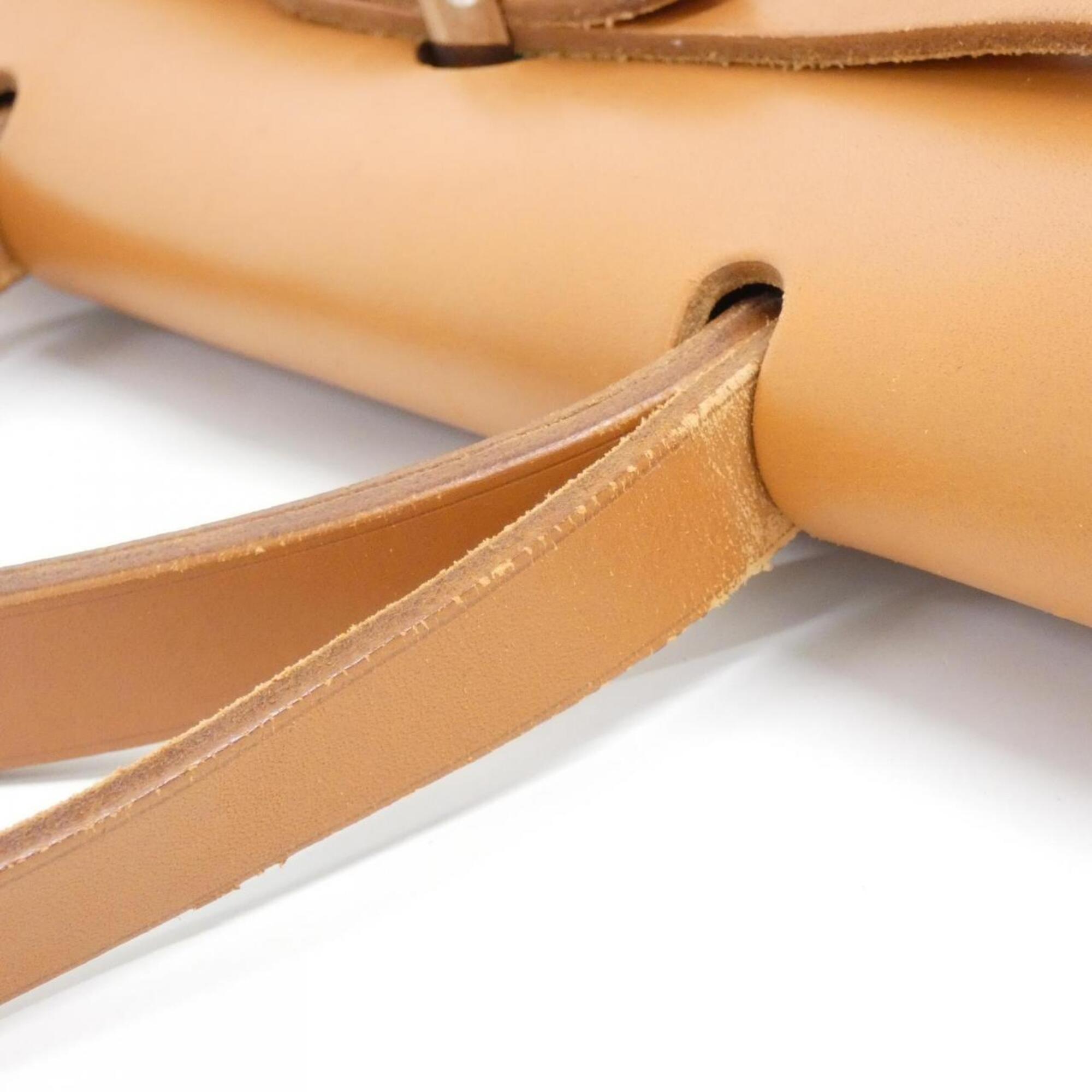 Hermes Natural Toile H Handbag (Pre-Owned)