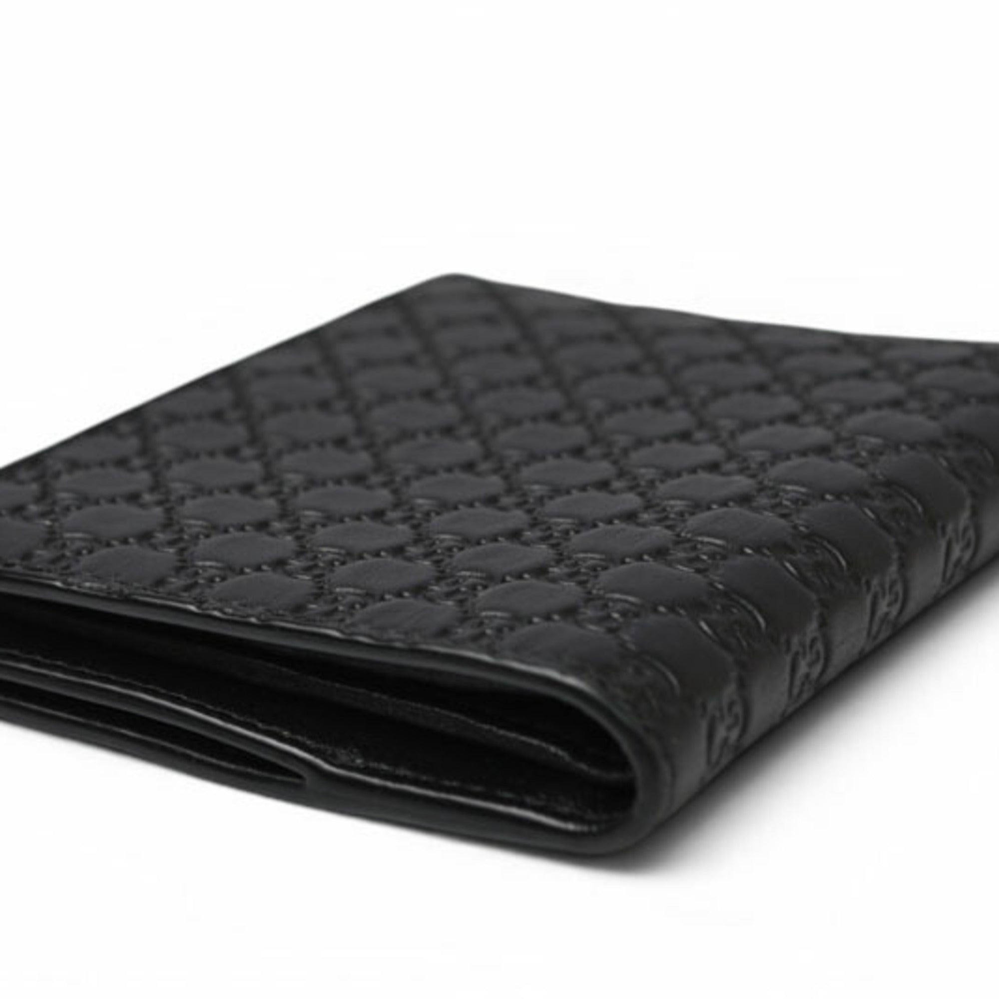 Gucci Black Leather Wallet (Bi-Fold) (Pre-Owned)