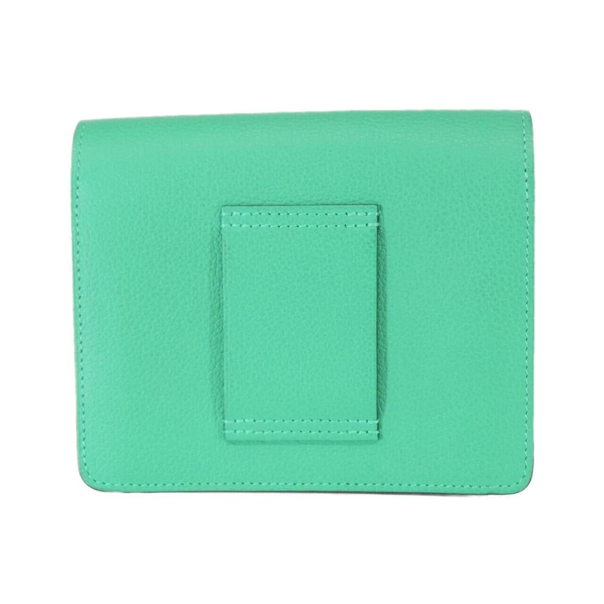 Hermes Mint Green Wallet (Bi-Fold) (Pre-Owned)