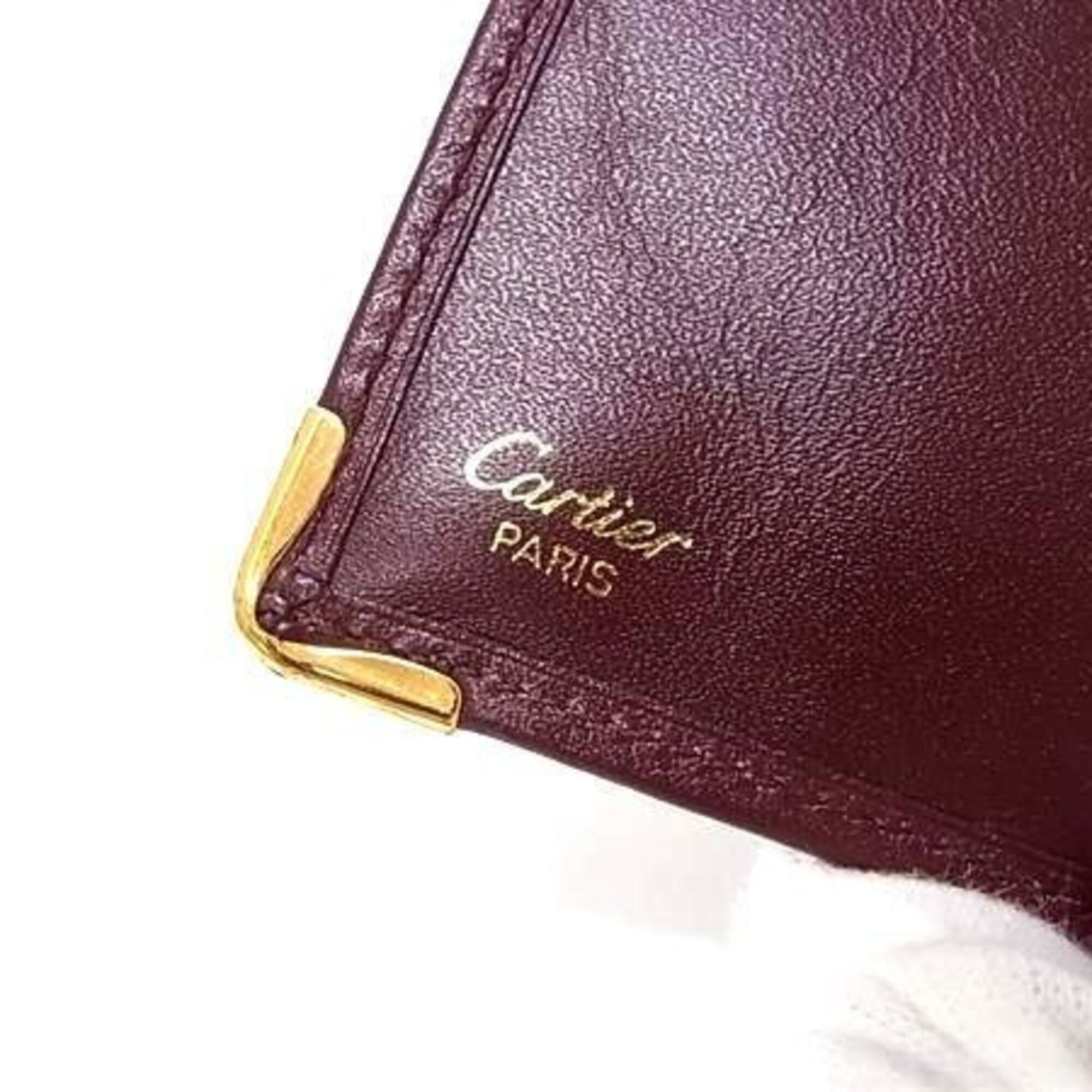 Cartier Bordeaux Wallet (Bi-Fold) (Pre-Owned)