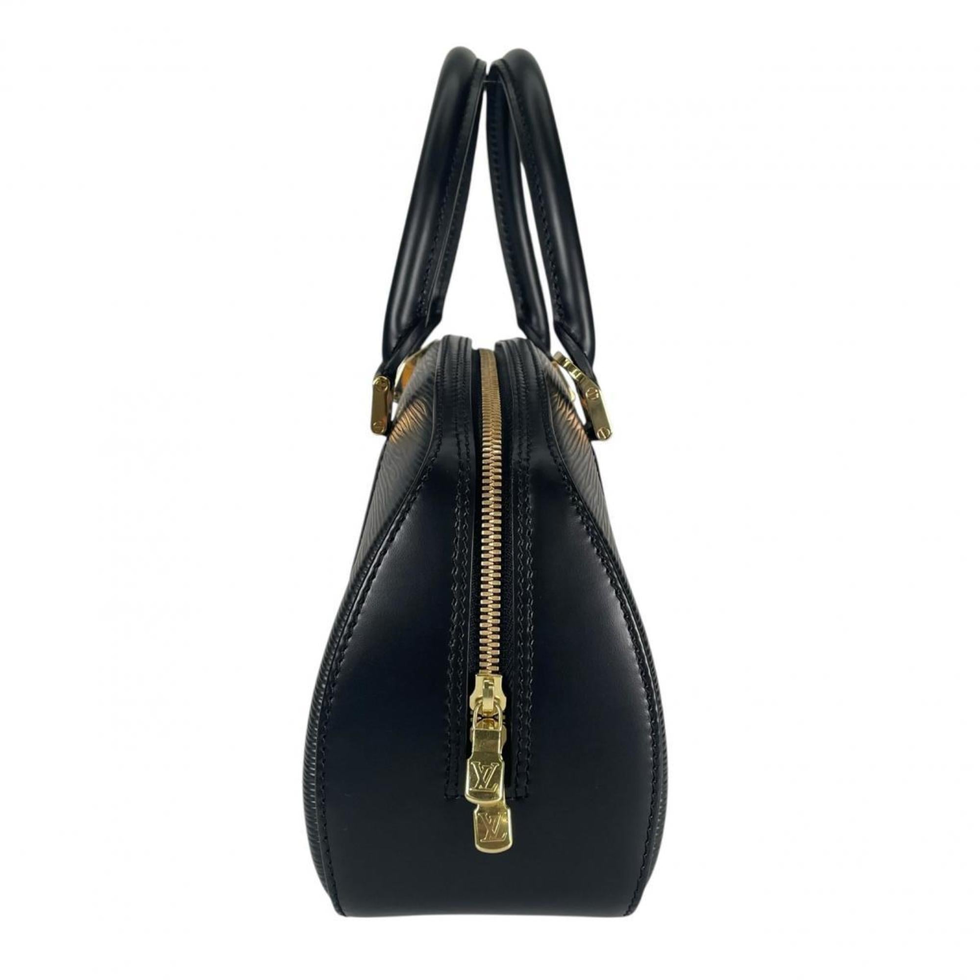 Louis Vuitton Black Noir Epi Leather Handbag (Pre-Owned)