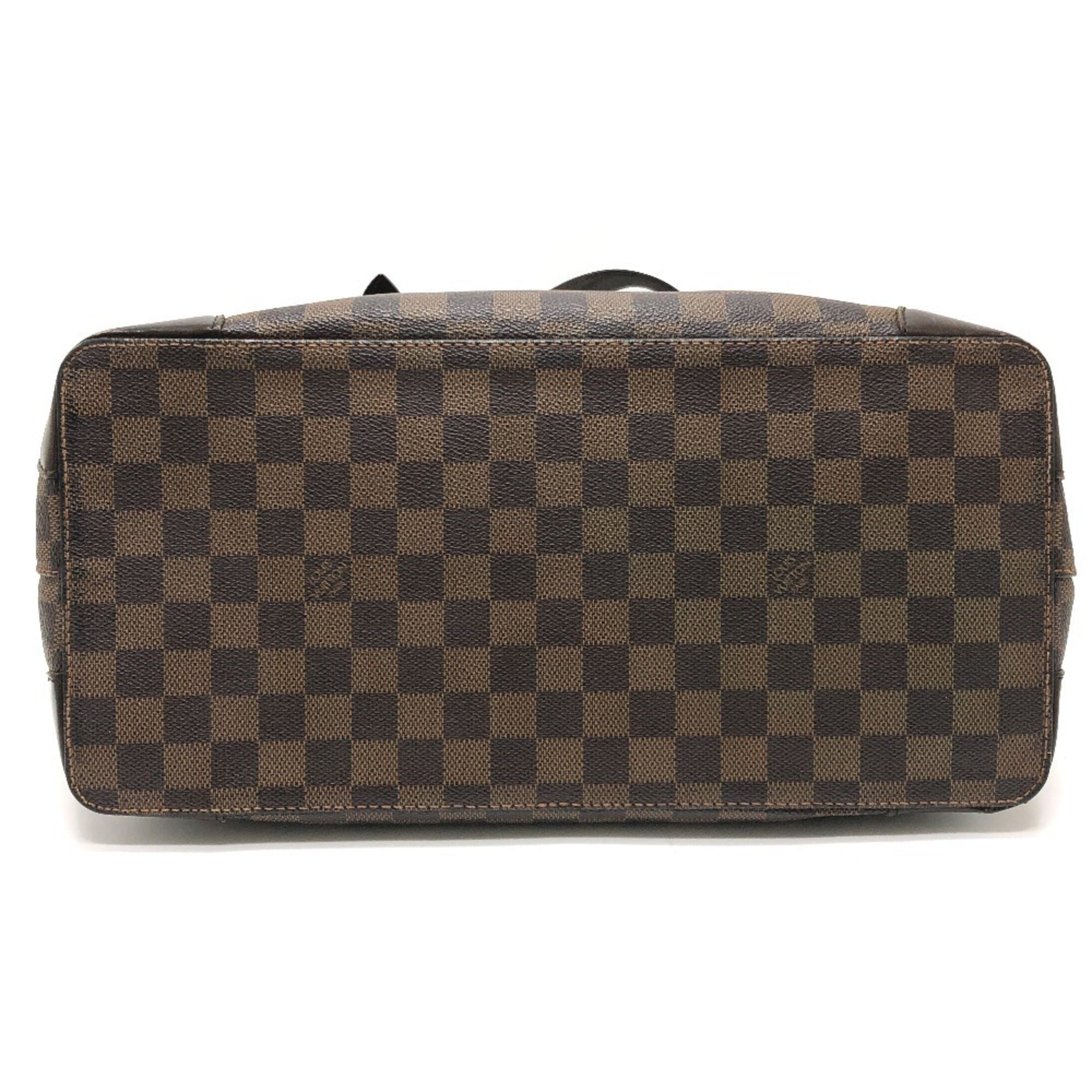 Louis Vuitton Brown Damier Canvas Shoulder Bag Tote Bag (Pre-Owned)