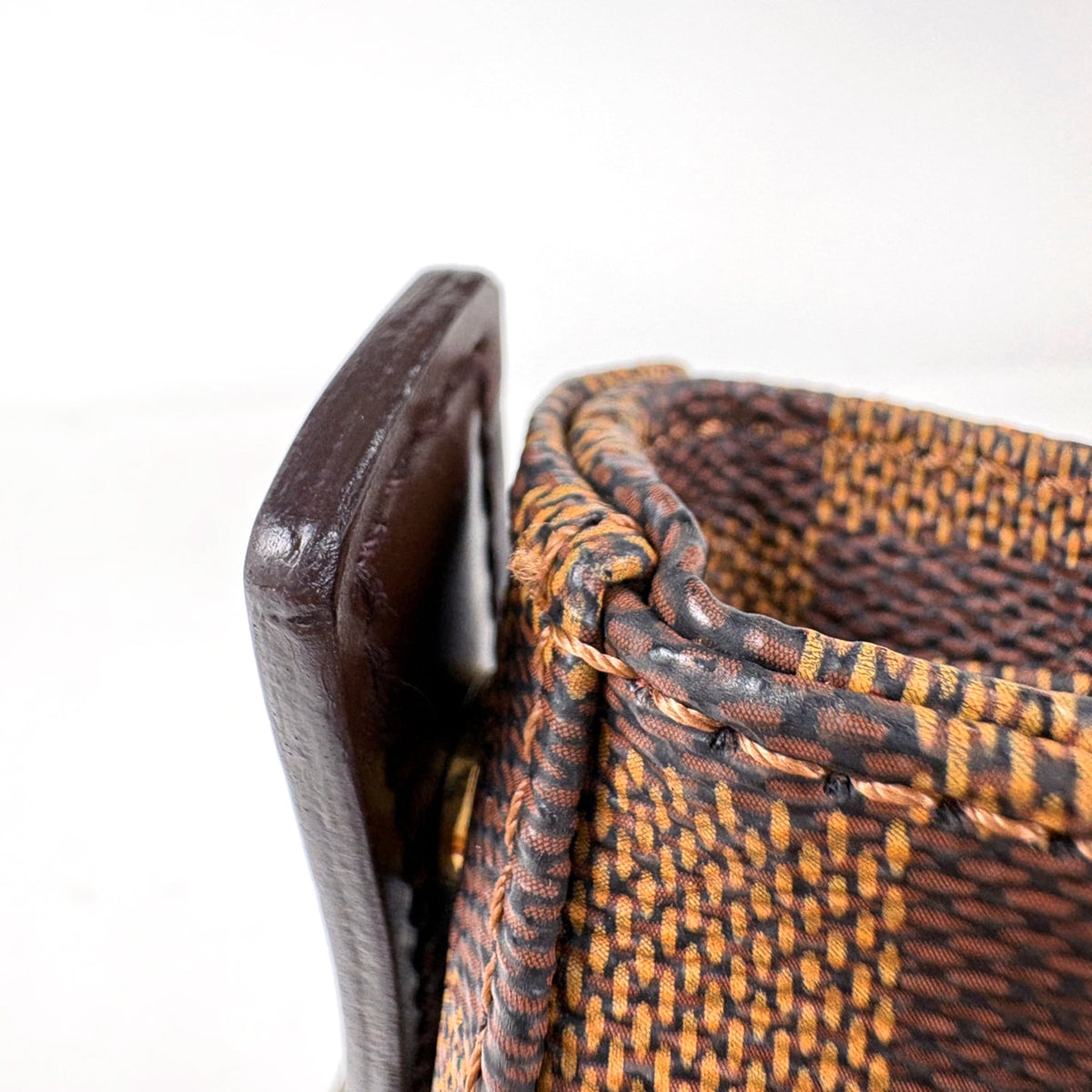Louis Vuitton Brown Damier Canvas Tote Bag (Pre-Owned)