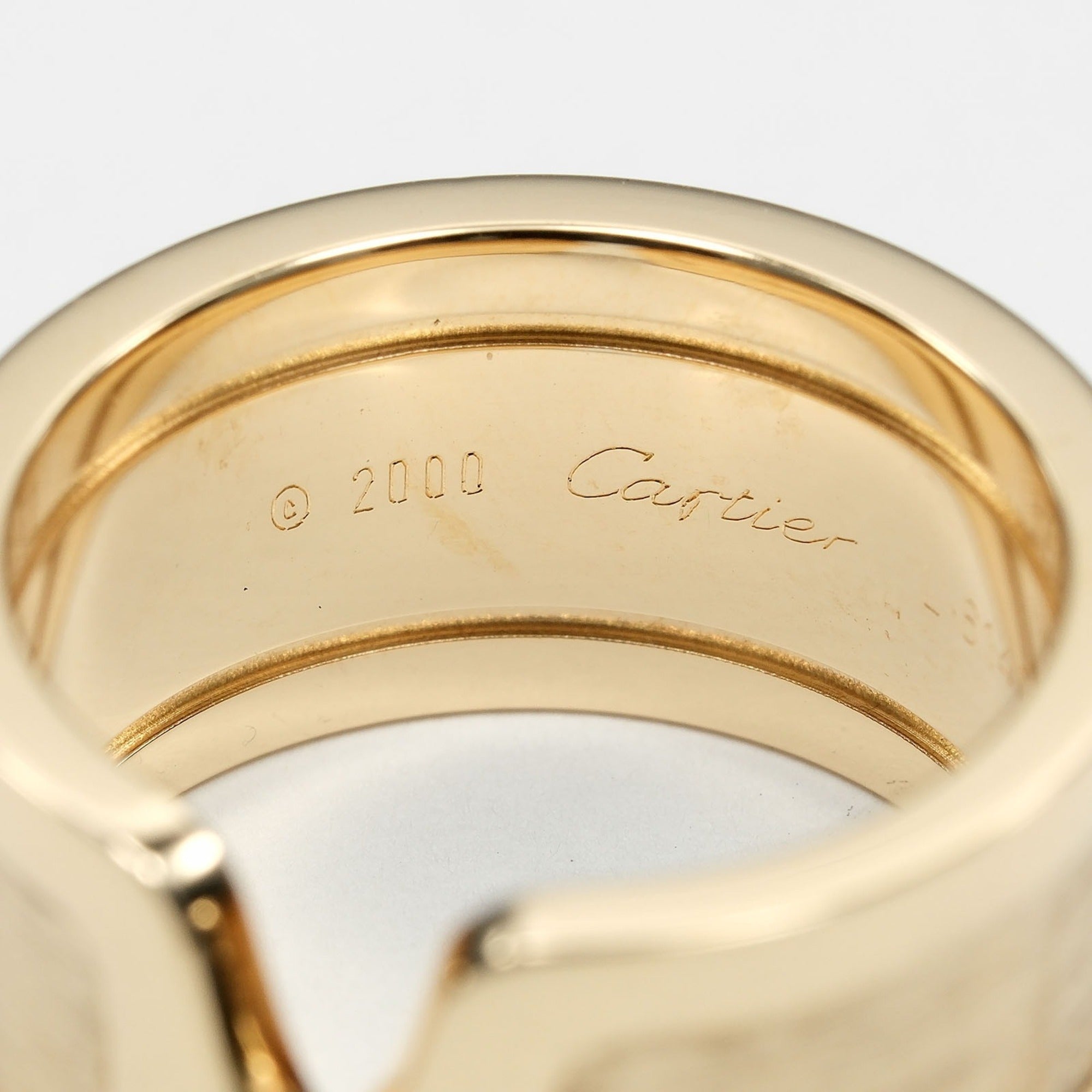 Cartier Yellow Gold Yellow Gold (18K) Band Ring (Pre-Owned)