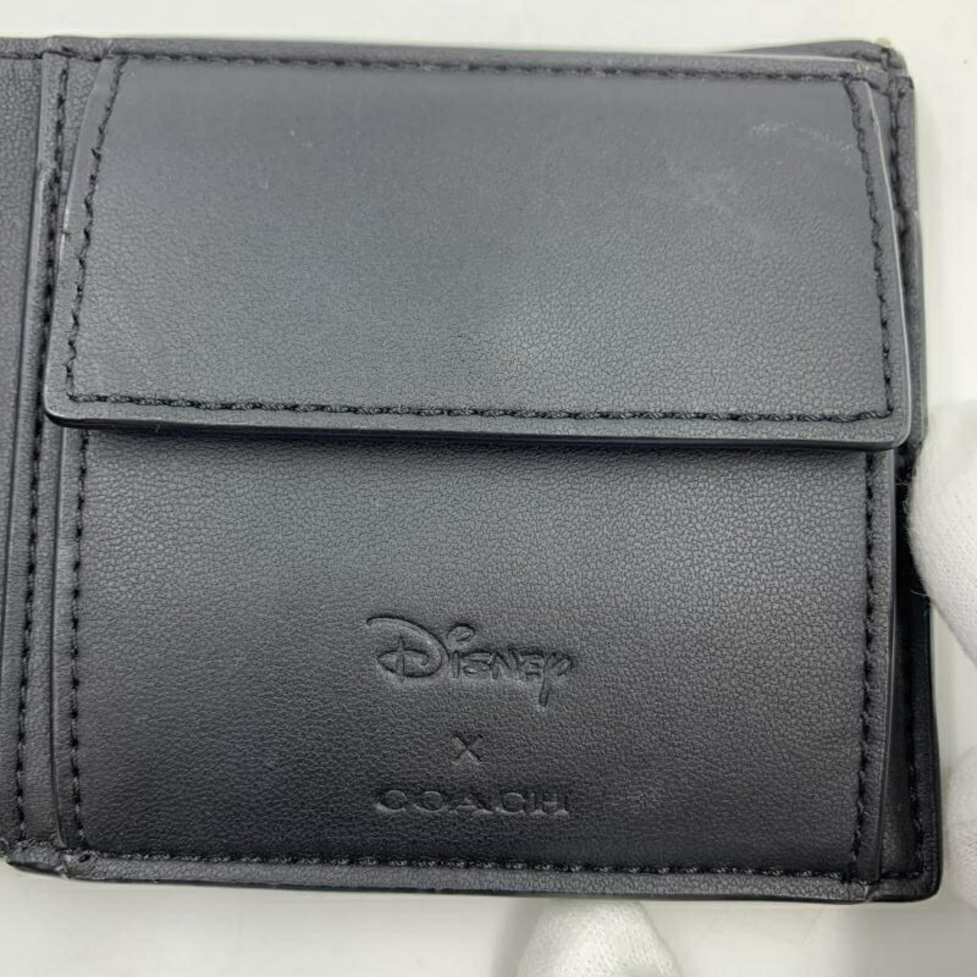 Coach Black Wallet (Bi-Fold) (Pre-Owned)