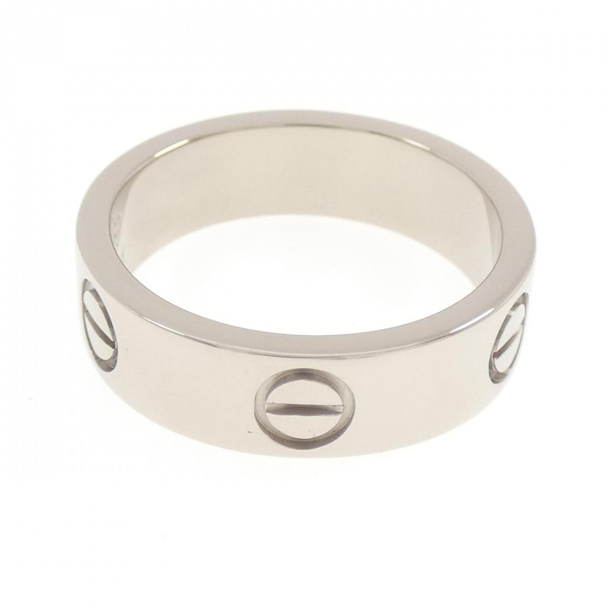 Cartier White Gold White Gold (18K) Band Ring (Pre-Owned)
