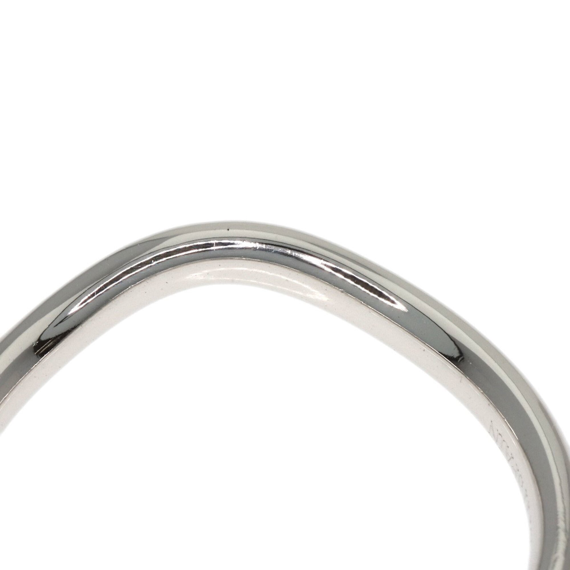 Tiffany Platinum Platinum 950 Band Ring (Pre-Owned)