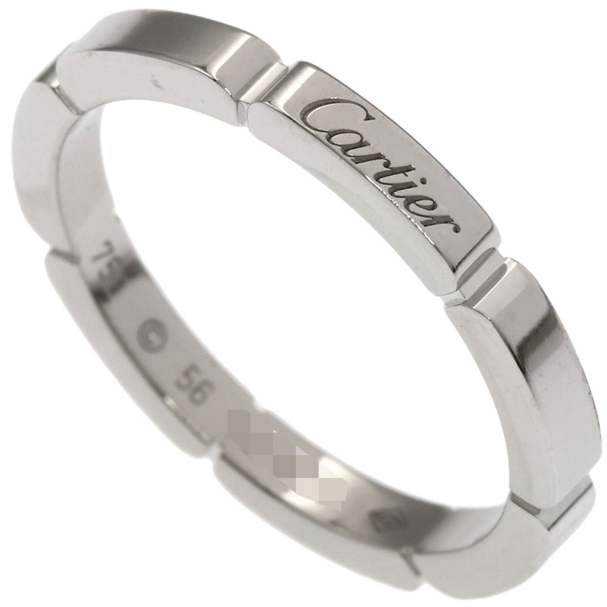 Cartier White Gold (18K) Band Ring (Pre-Owned)