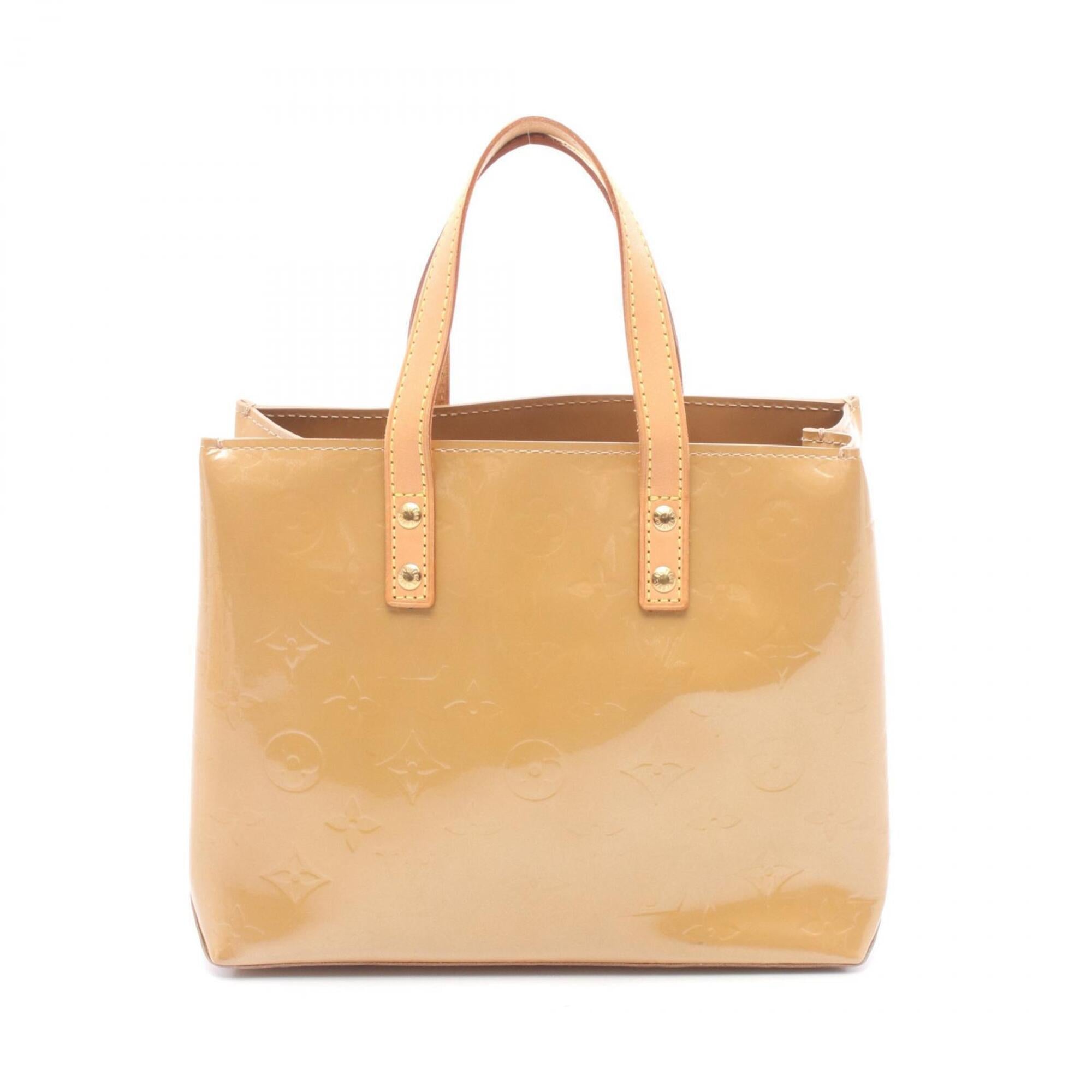 Louis Vuitton Beige Noisette Vernis Leather Handbag (Pre-Owned)