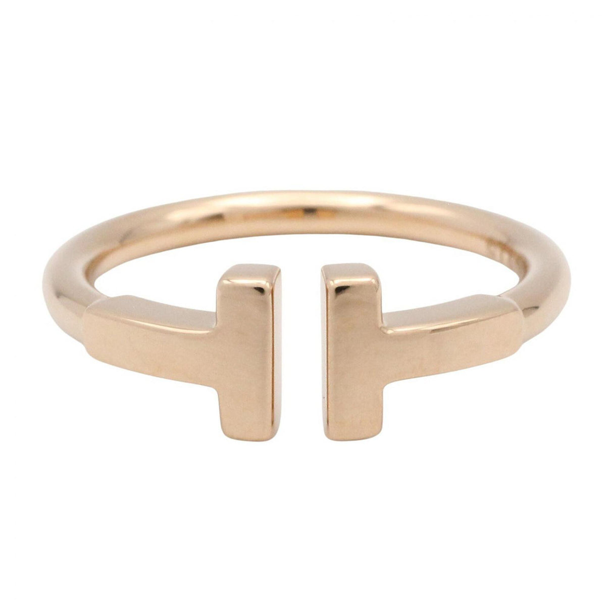 Tiffany Gold Pink Gold (18K) Band Ring (Pre-Owned)