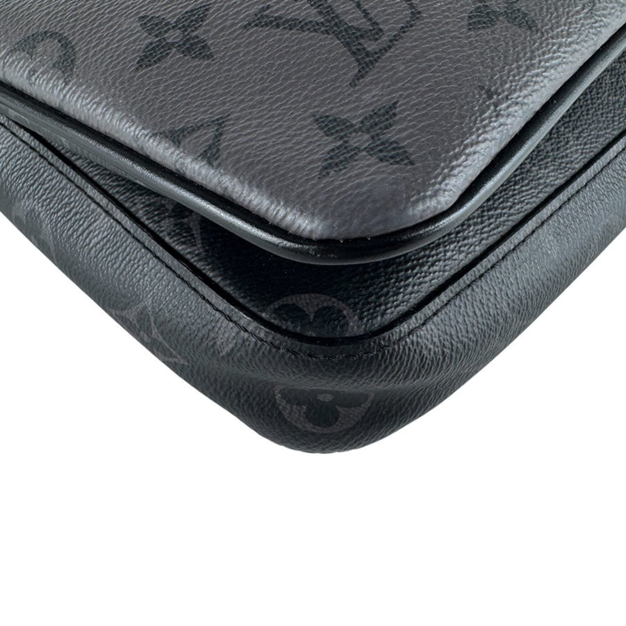 Louis Vuitton Black Gray Monogram Eclipse Monogram Eclipse Shoulder Bag (Pre-Owned)