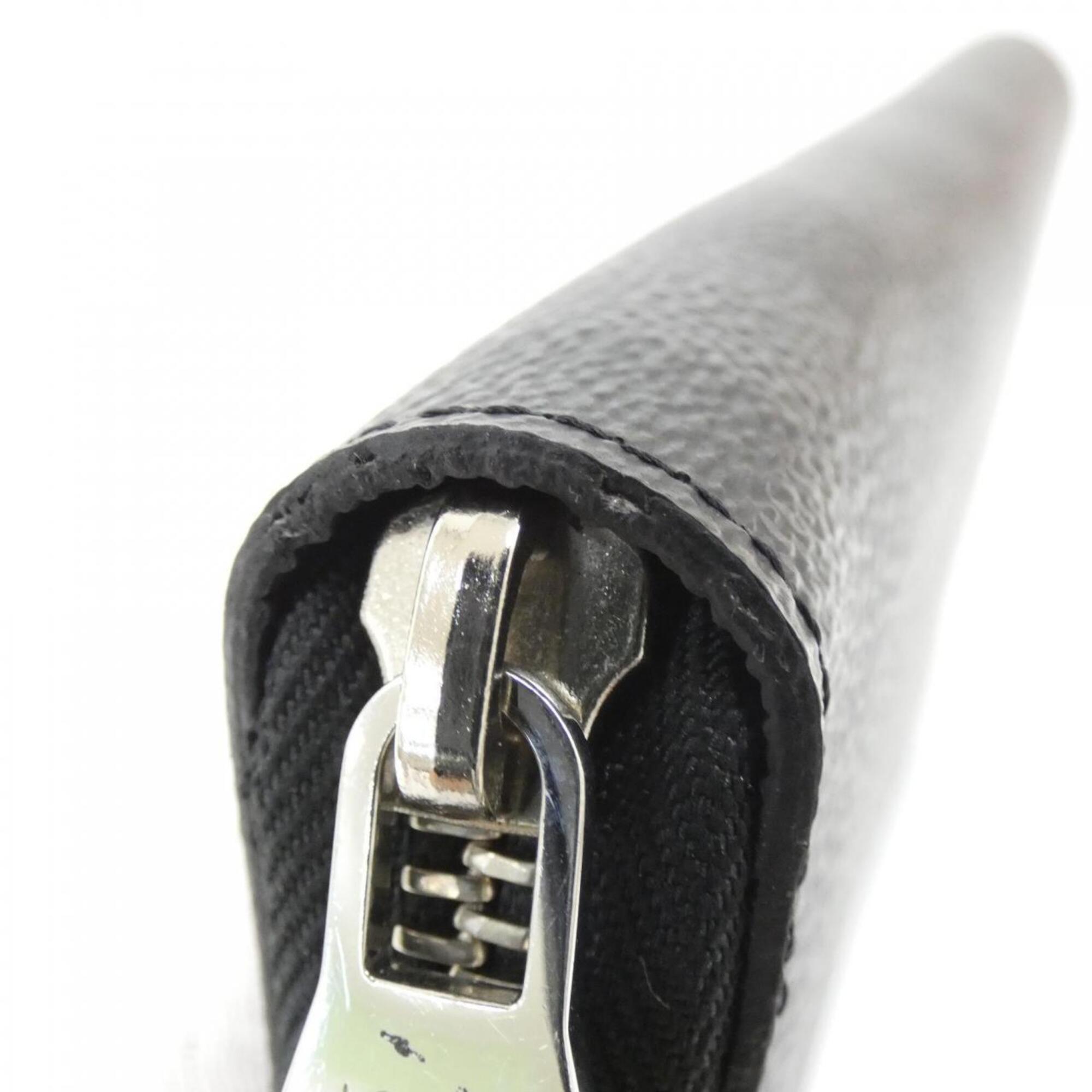 Louis Vuitton Dark Gray Graphite Coated Canvas Long Wallet (Bi-Fold) (Pre-Owned)