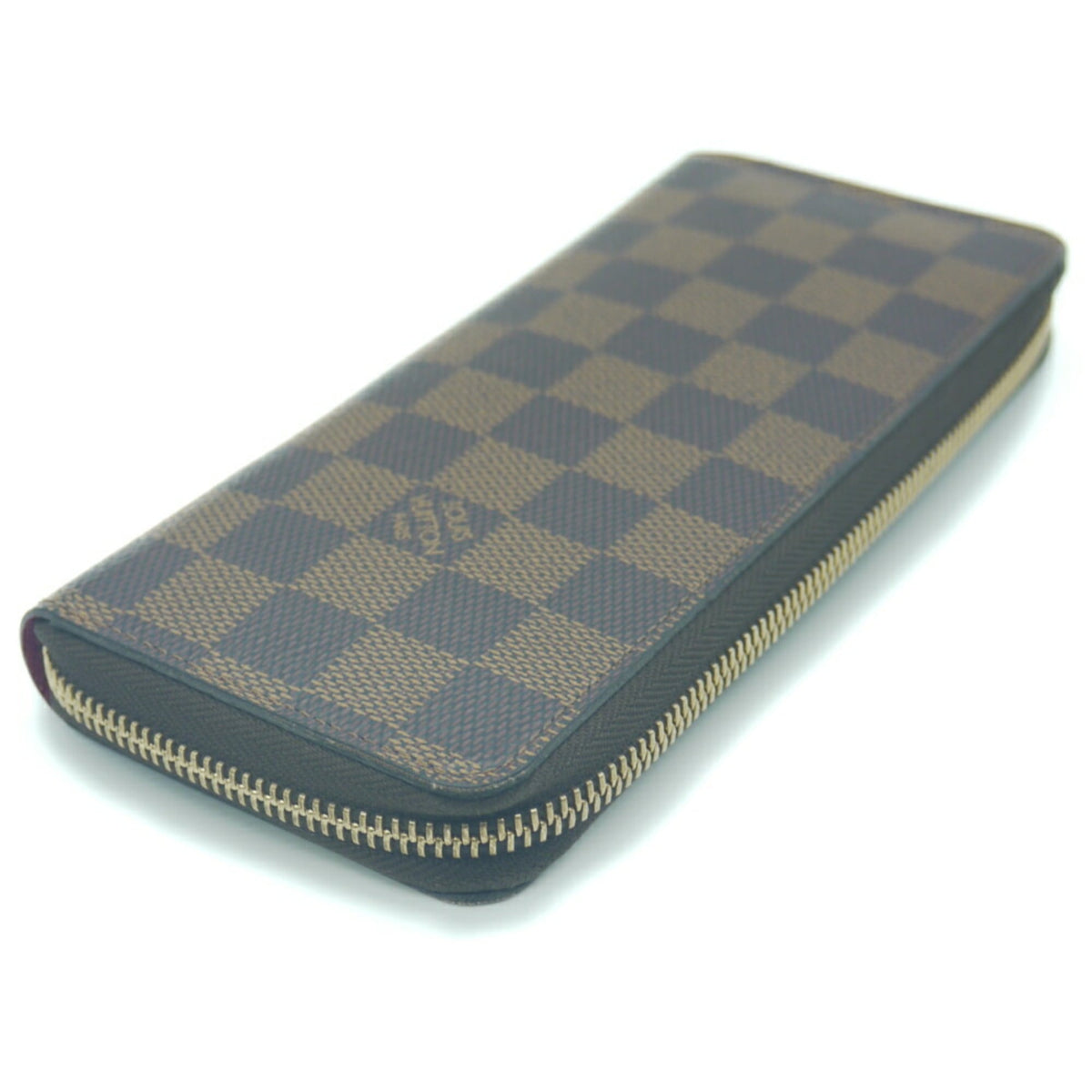 Louis Vuitton Brown Cerise Damier Canvas Long Wallet (Bi-Fold) (Pre-Owned)