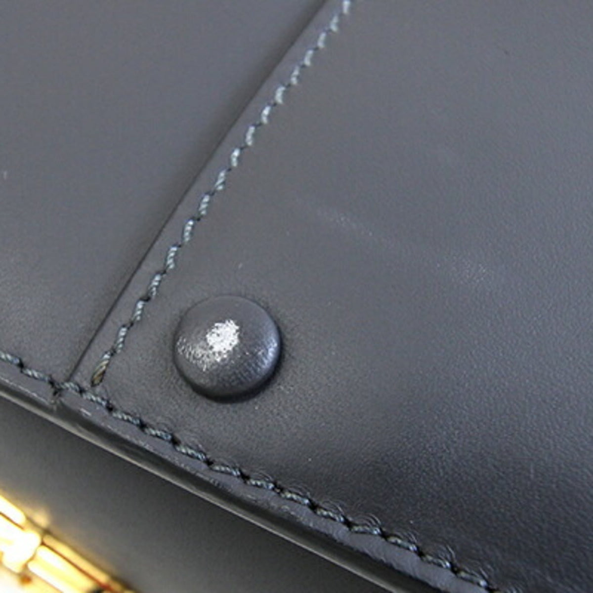 Giorgio Armani Black Leather Handbag (Pre-Owned)