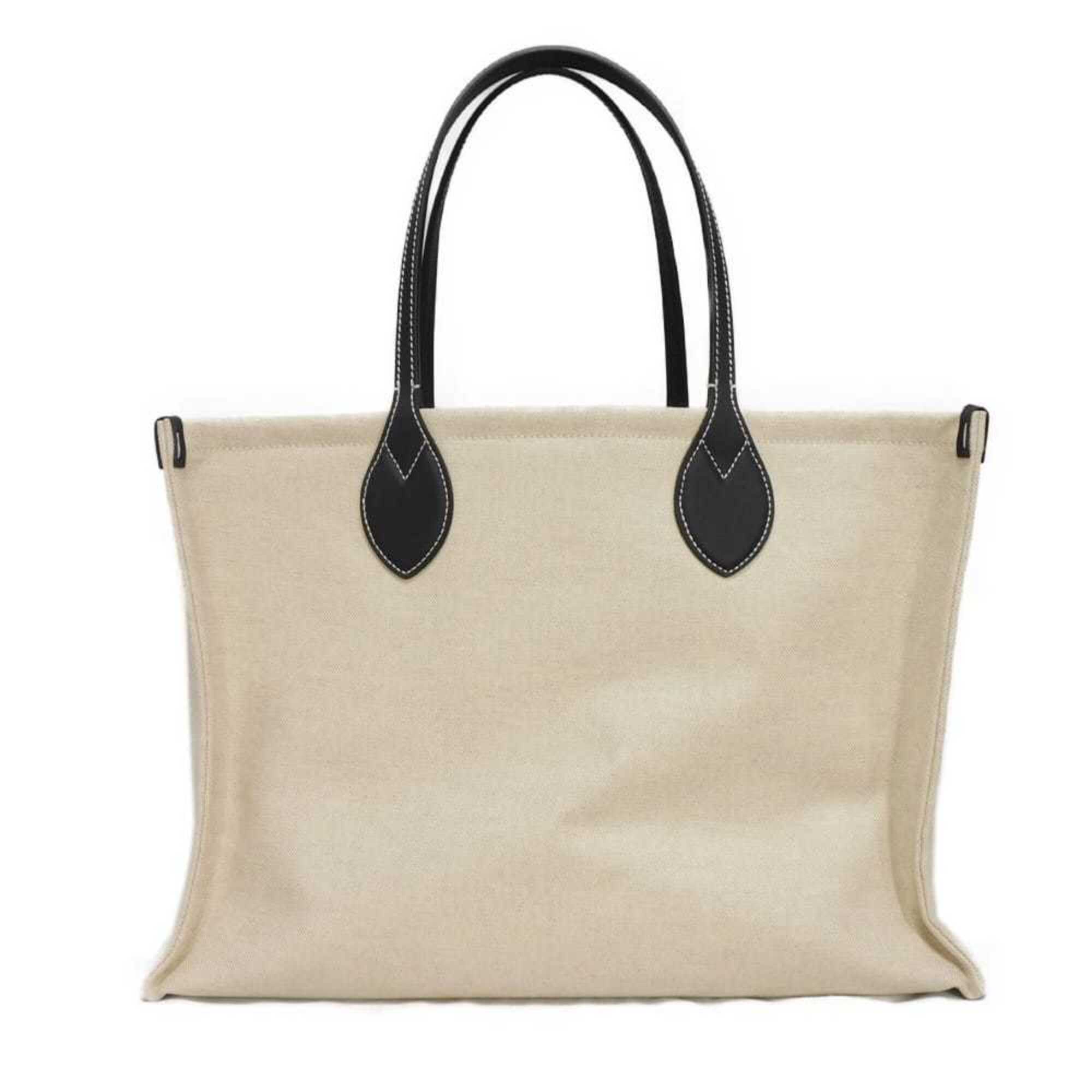 Gucci White Cotton Tote Bag (Pre-Owned)