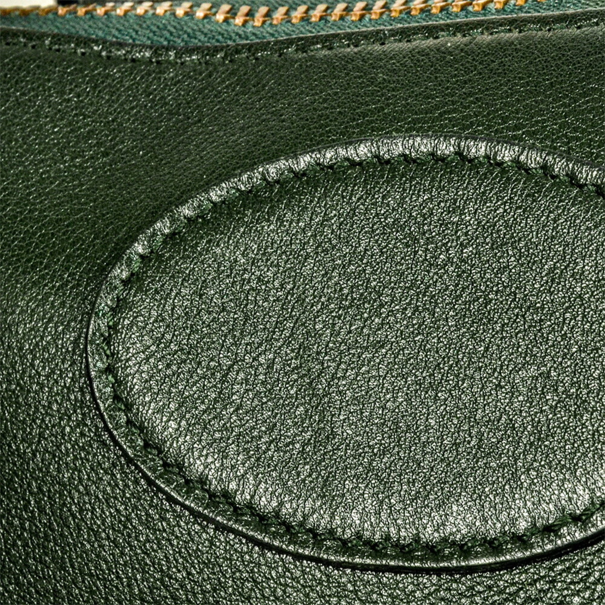 Hermes Bolide Green Ardennes Leather Handbag (Pre-Owned)