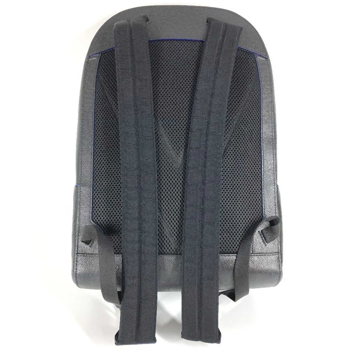 Louis Vuitton Ardoise Bicolor Black Blue Taiga Leather Backpack (Pre-Owned)