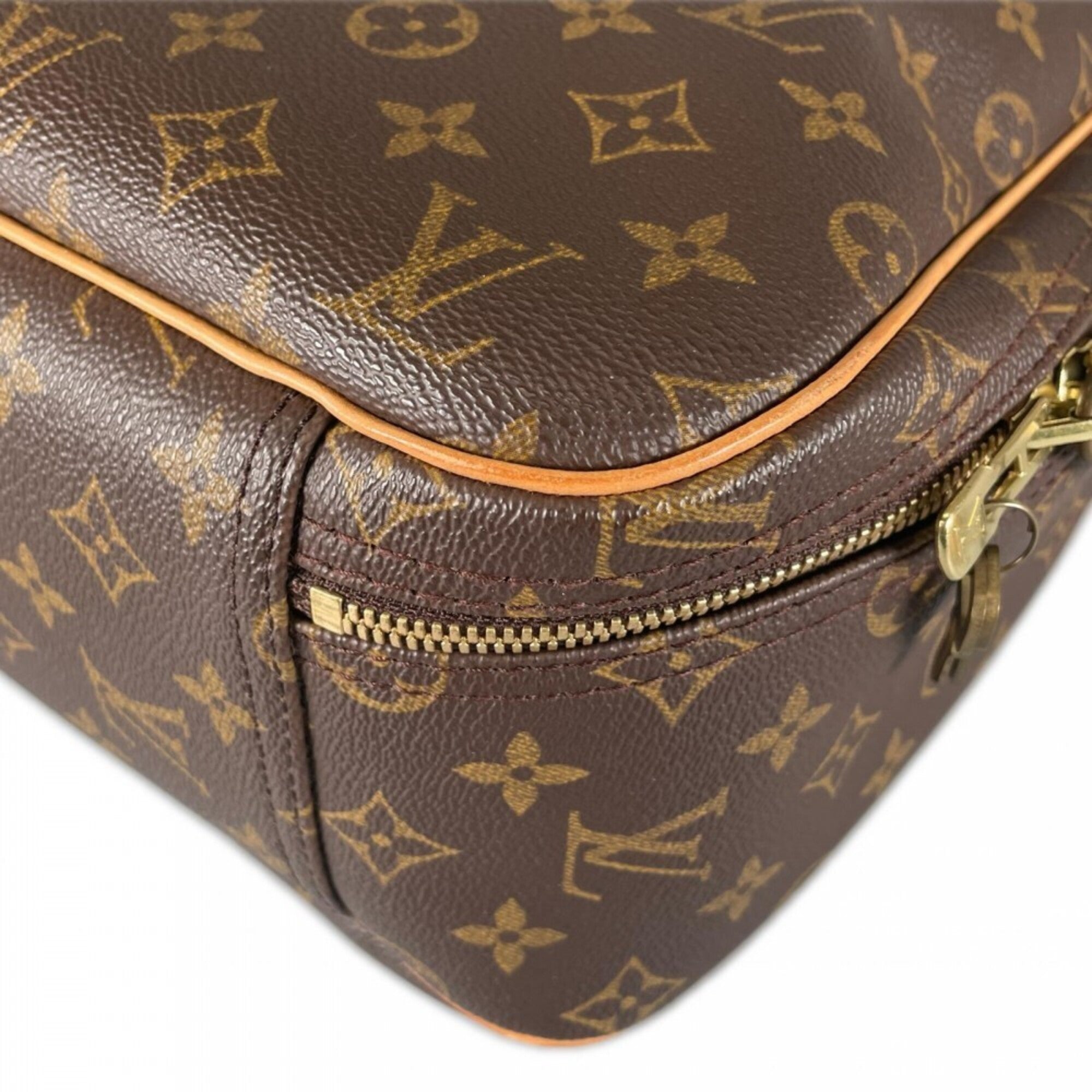 Louis Vuitton Brown Monogram White Monogram Handbag (Pre-Owned)