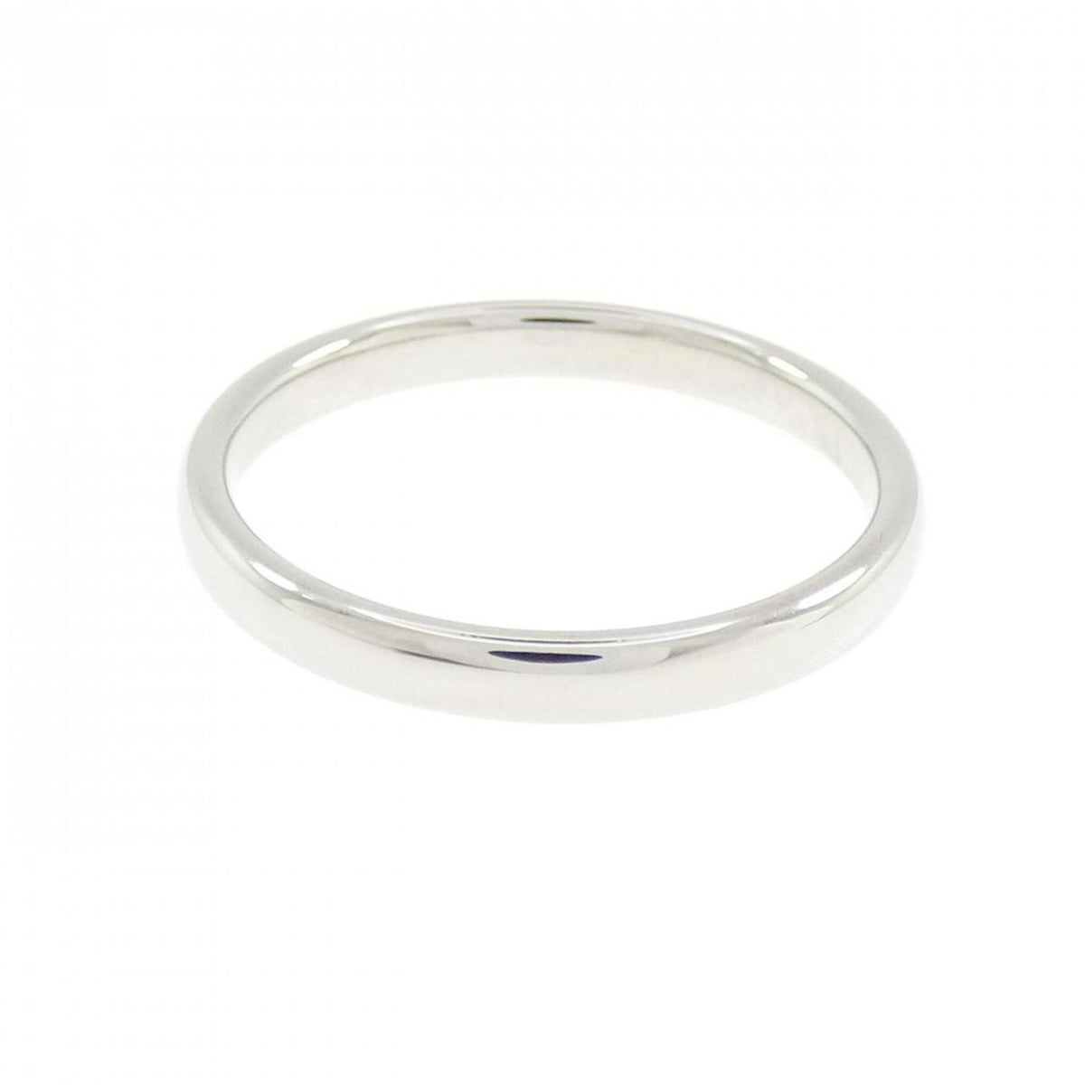 Tiffany Platinum Platinum 950 Band Ring (Pre-Owned)
