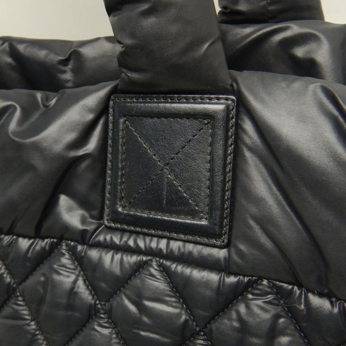 Chanel Coco Cocoon Black Nylon Tote Bag (Pre-Owned)