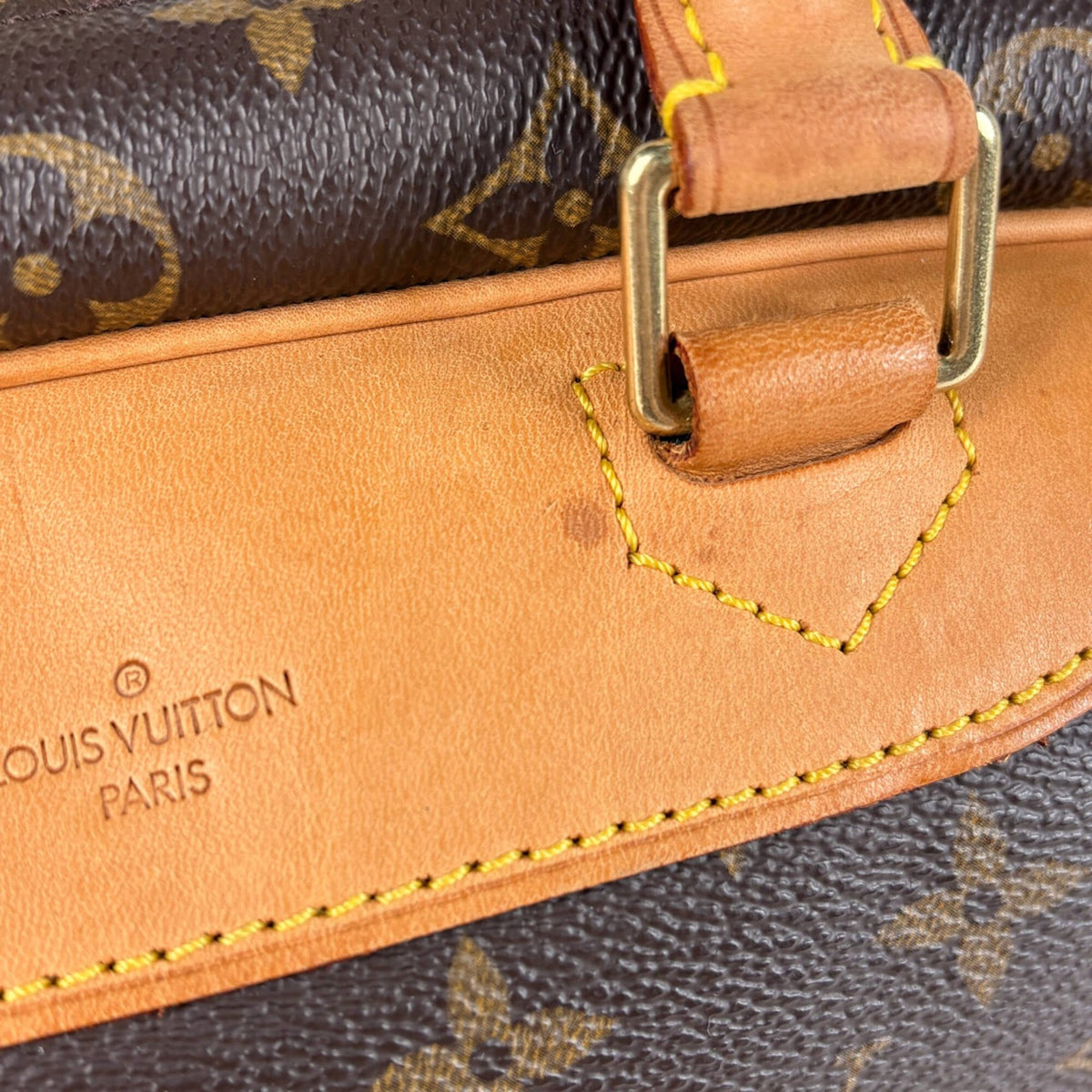 Louis Vuitton Brown Monogram Handbag (Pre-Owned)