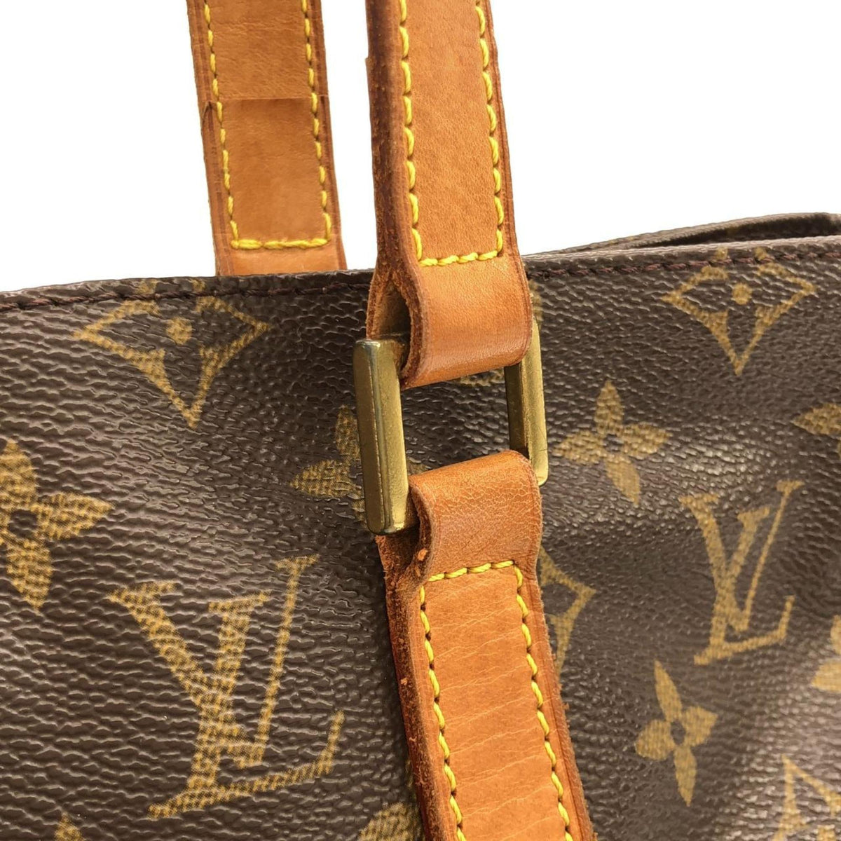 Louis Vuitton Marron Coated Canvas Handbag (Pre-Owned)