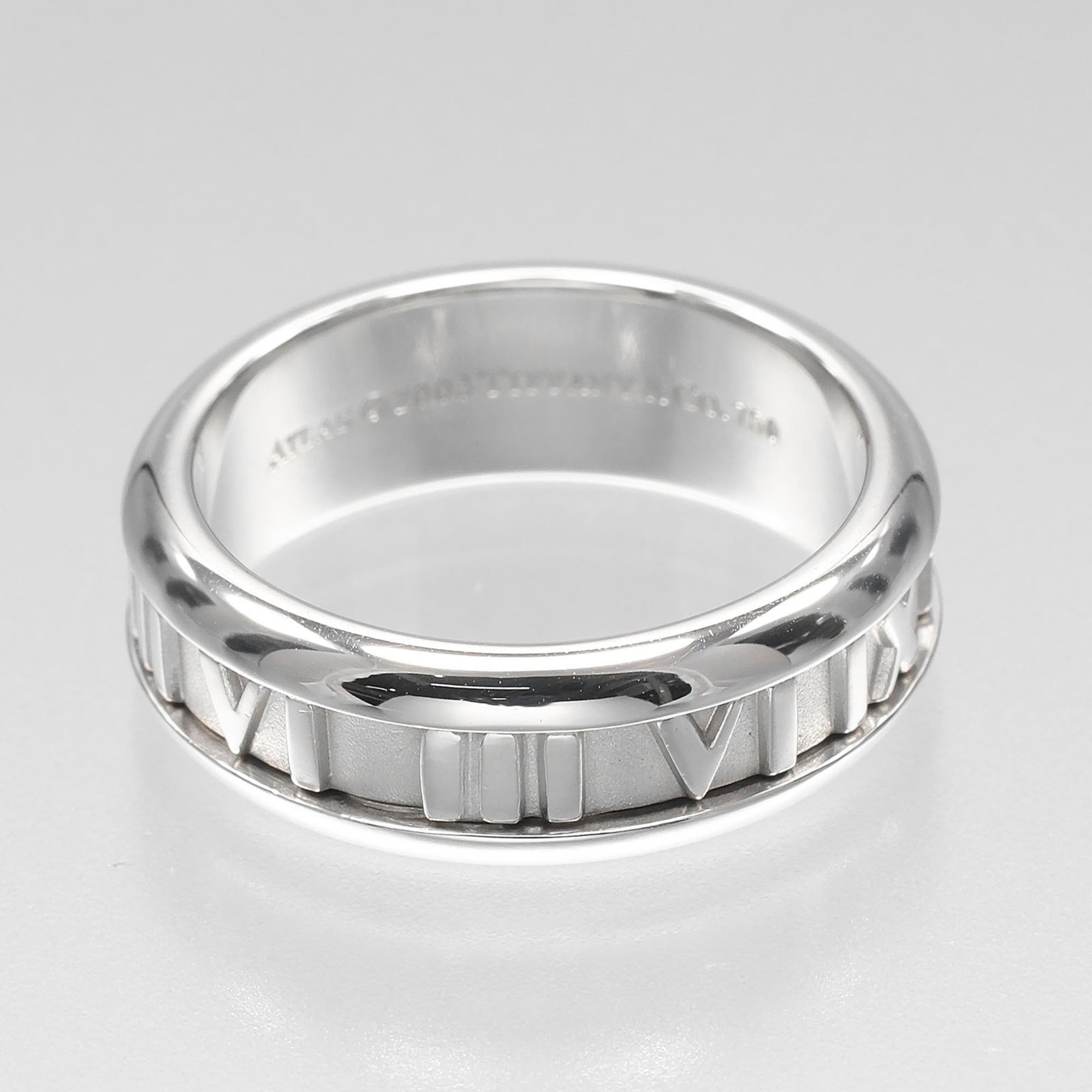 Tiffany White Gold (18K) Band Ring (Pre-Owned)