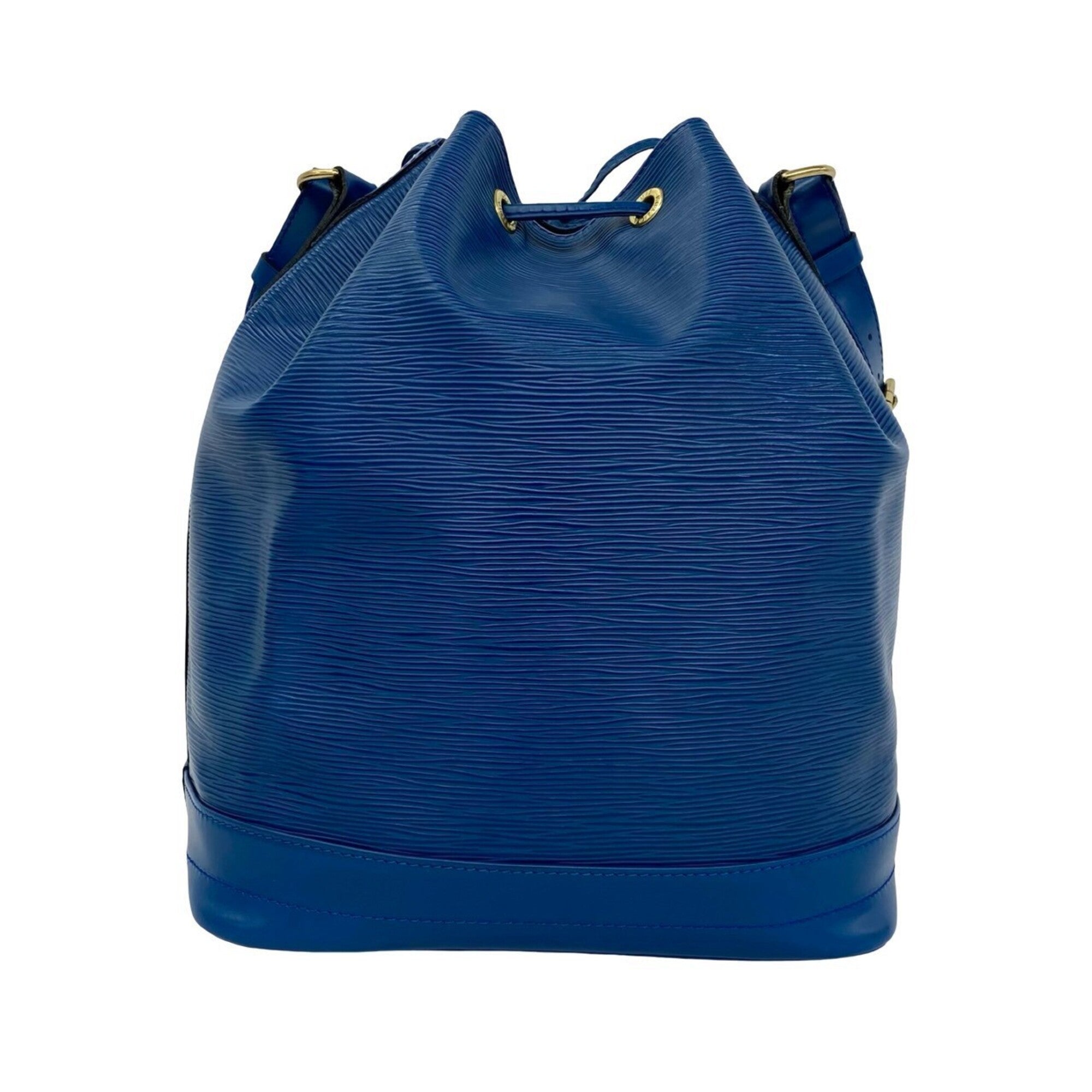 Louis Vuitton Blue Leather Shoulder Bag (Pre-Owned)