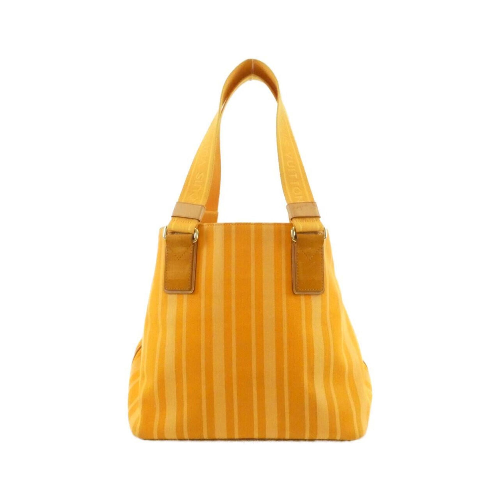 Louis Vuitton Jaune Passion Canvas Handbag (Pre-Owned)