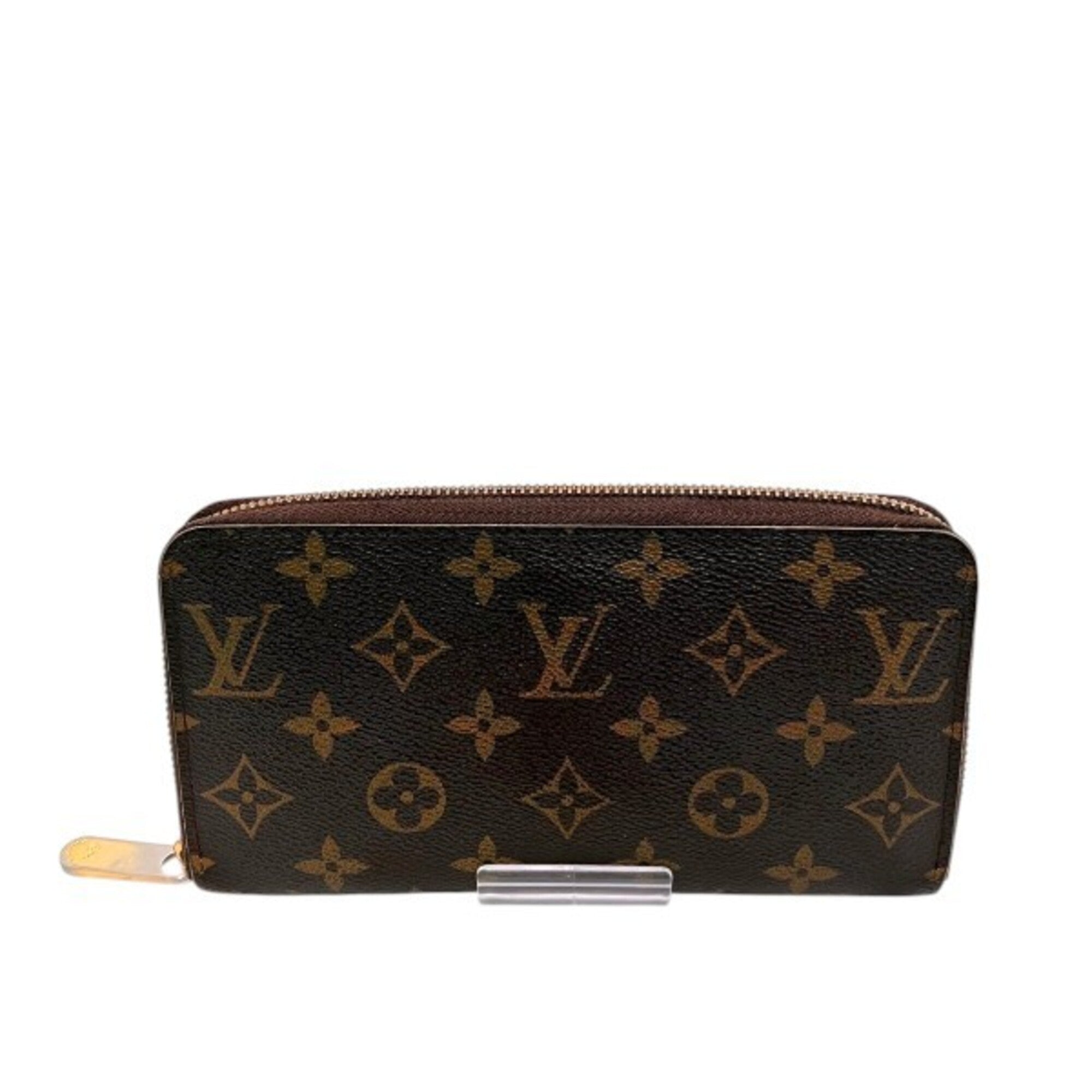 Louis Vuitton Brown Monogram Long Wallet (Bi-Fold) (Pre-Owned)