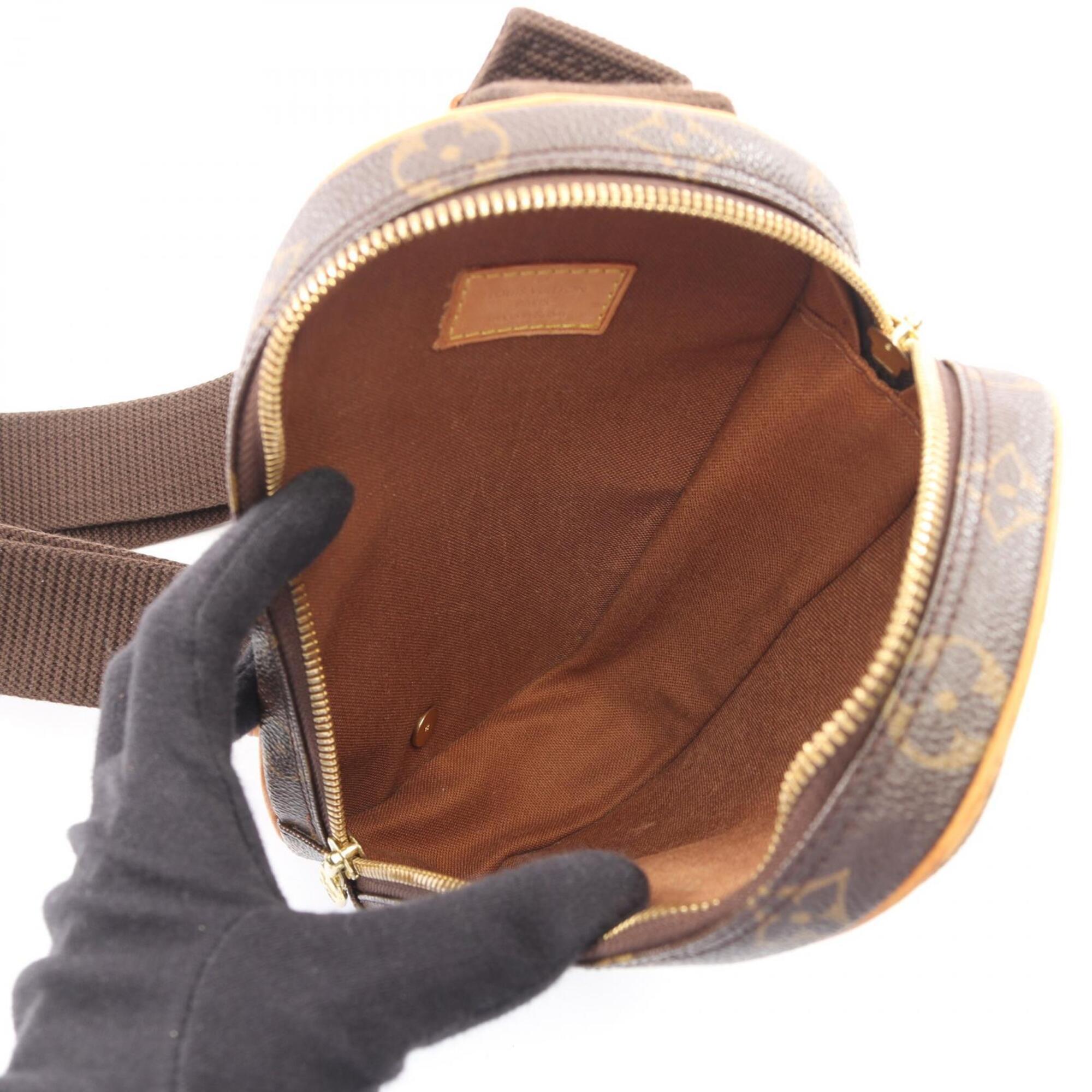 Louis Vuitton Brown Monogram Coated Canvas Leather Fanny Pack Sling Bag (Pre-Owned)