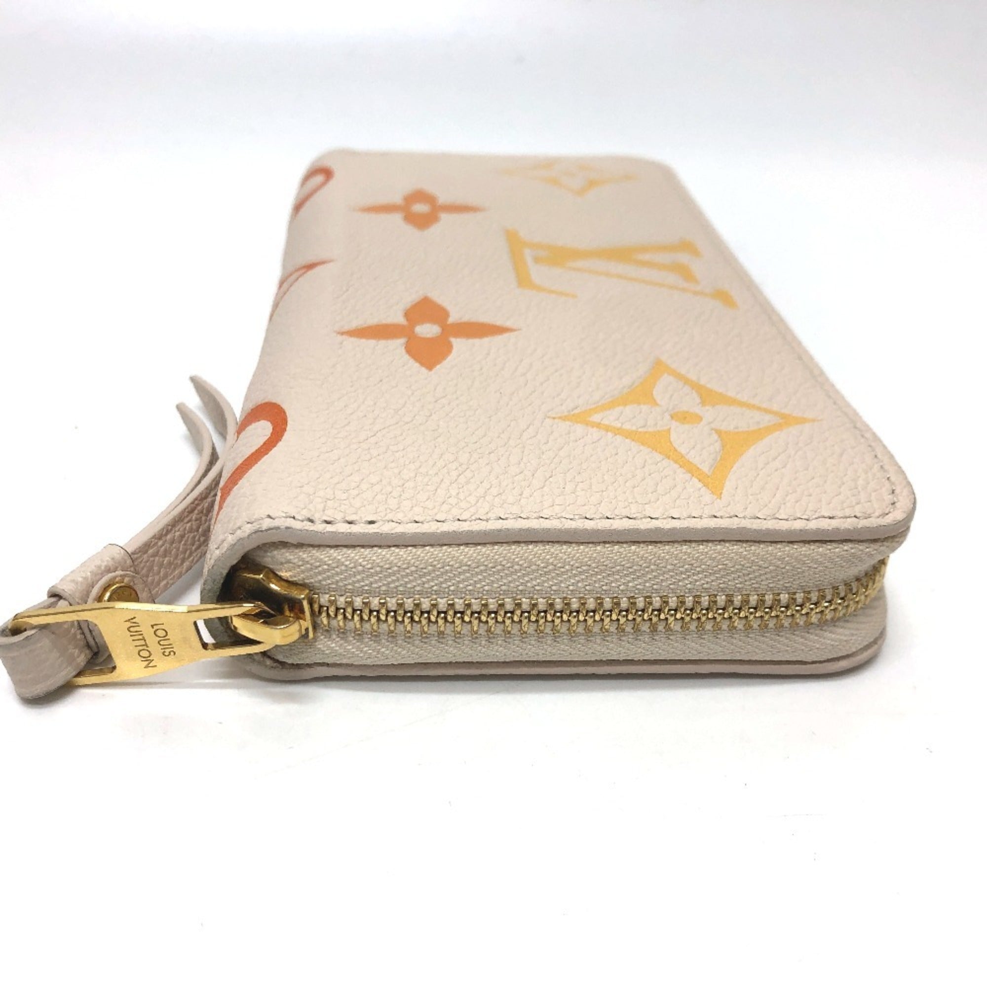 Louis Vuitton Monogram Empreinte Beige Monogram Empreinte Coin Purse/Coin Case (Pre-Owned)